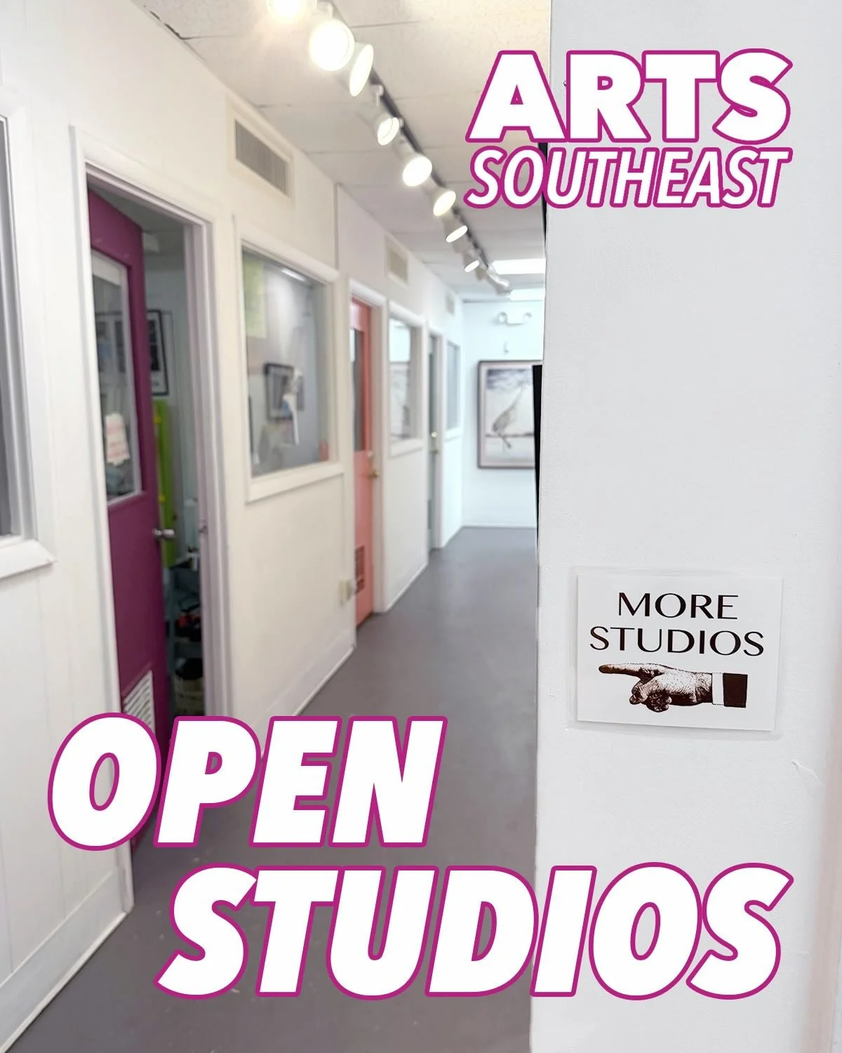 Come through for Open Studios at ARTS Southeast tonight from 5 - 9PM! Featuring: 

ON::View Residency: Project Finale of Fay Sanders, our January ON::View Artist-in-Residence @faysanders_ @onviewresidency 
Incubator Artist Initiative: Final Open Stud