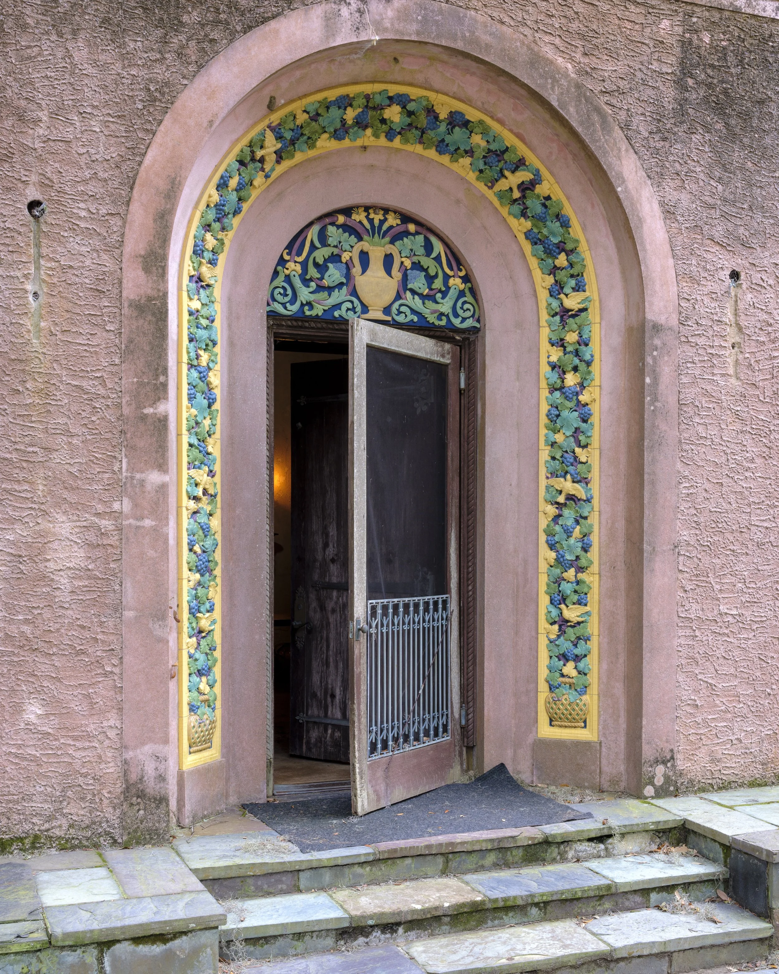 Entrance to the Main House, Photo by Parker Stewart