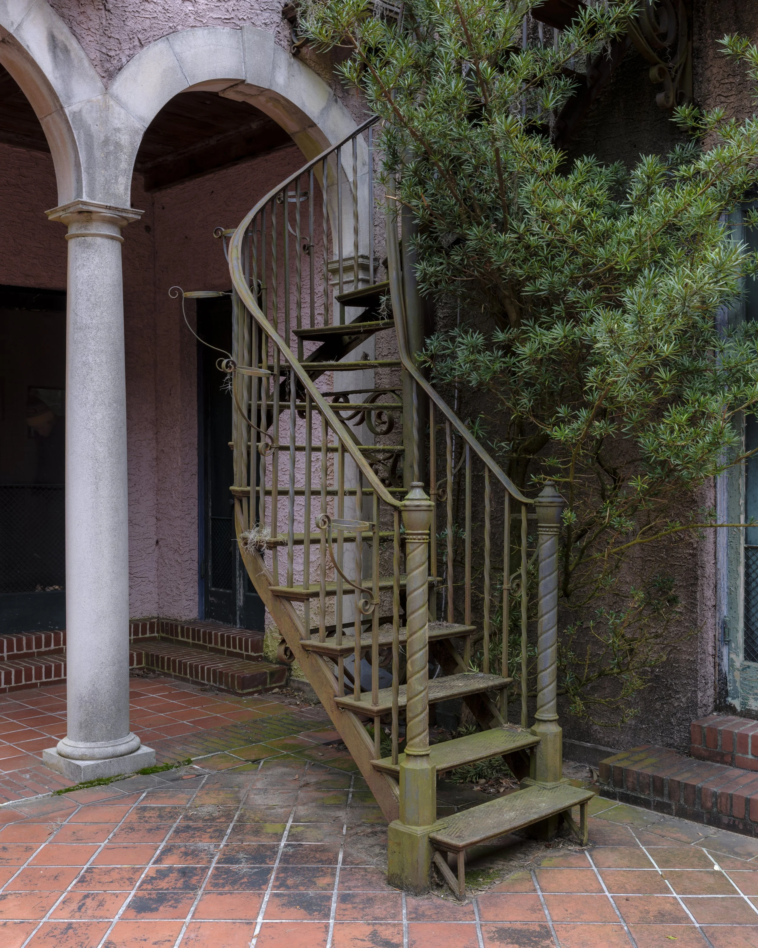 Fire Escape at the Main House, Photo by Parker Stewart
