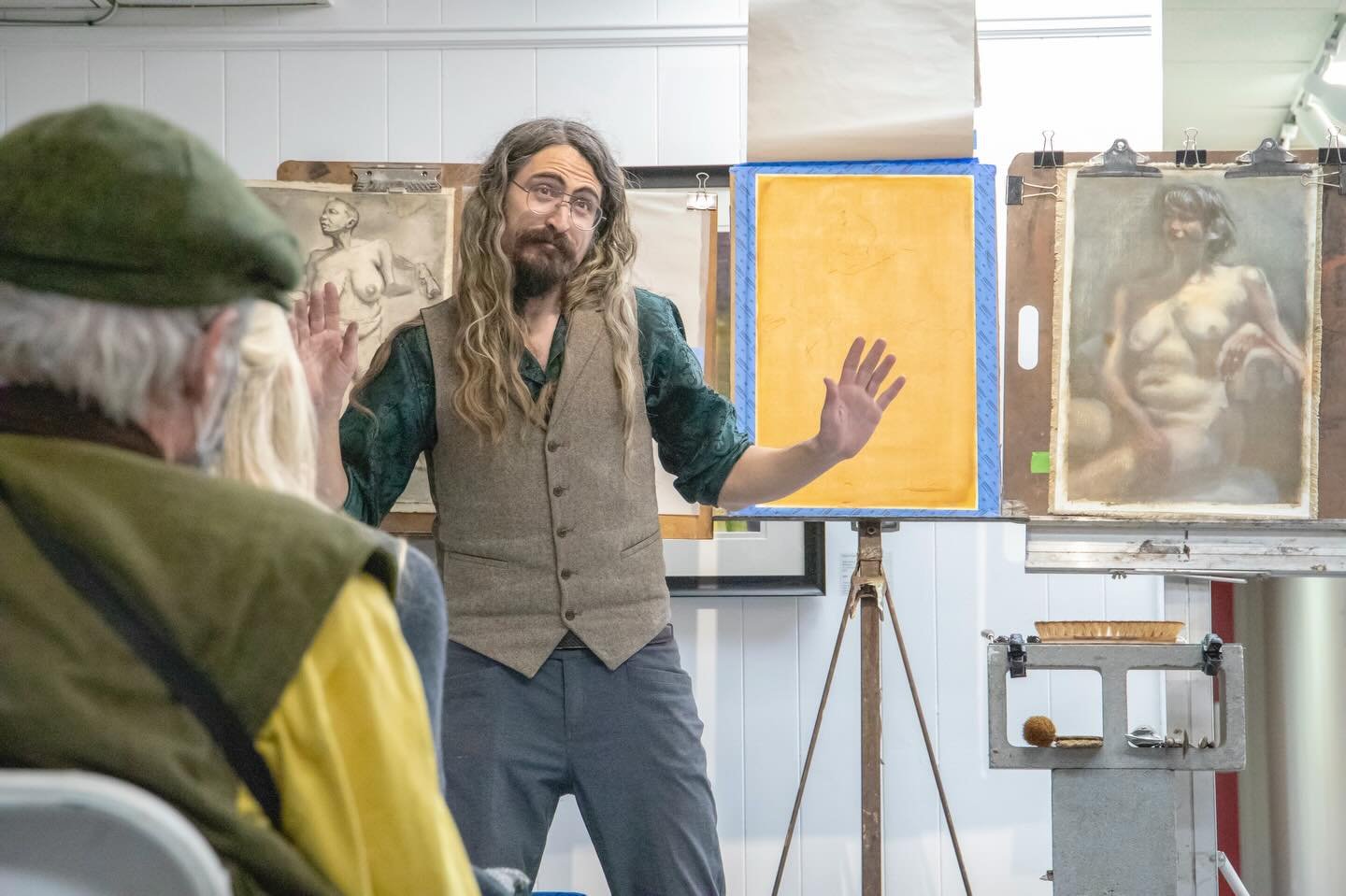 &ldquo;Presence is never total. Absence is never empty. What you lose in the details you gain in another way.&rdquo; - Isaac McCaslin @isaacmccaslin 

Thank you so much to everyone who joined us at ARTS Southeast last night for an Artist Talk with ou