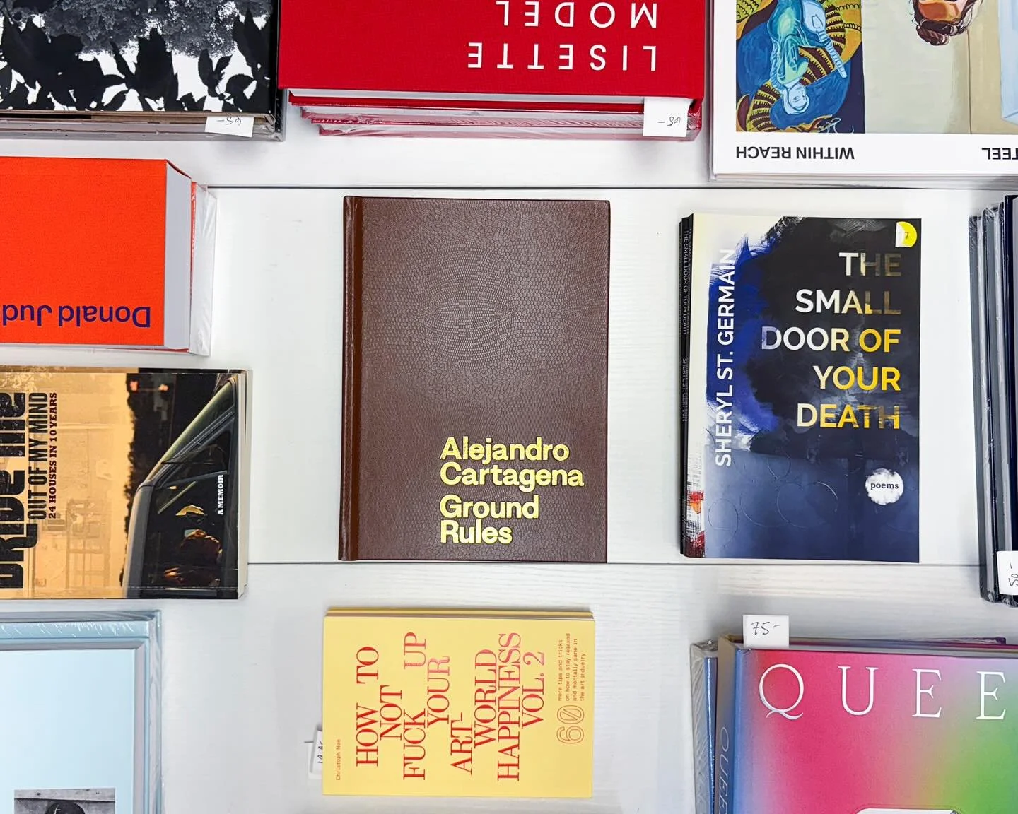 STUDIO BOOKS SPOTLIGHT: Incubator Artist Picks! 

&ldquo;Alejandro Cartagena: Ground Rules&rdquo;

&ldquo;Ground Rules is the first comprehensive, fully bilingual survey charting the career of the prolific photographer Alejandro Cartagena. Celebrated