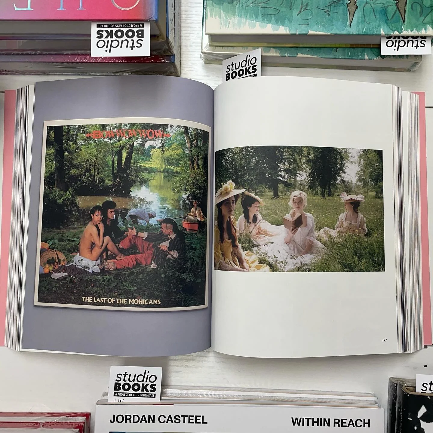 We are open! Treat yourself with a visit to our exhibitions, studios, and arts bookstore on this rainy afternoon (Open 12-5pm)

Pictured: photos from the set of &ldquo;Marie Antoinette&rdquo; (2006), pictured in &ldquo;Sofia Coppola Archive&rdquo; 

