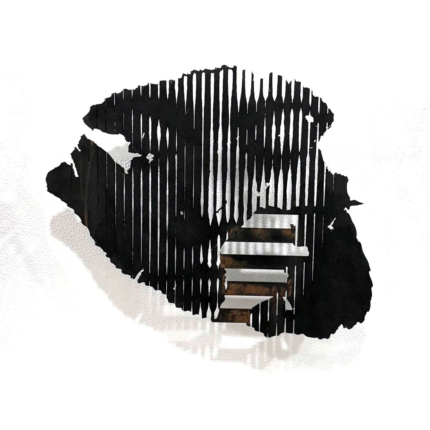 Jon Roberts, &ldquo;Scrap Series: Shipwreck,&rdquo; 2025. Iron and copper coatings on wood, patina, 15 &times; 18 inches.⁠
⁠
@jonmichaelroberts⁠
⁠
On Display in &ldquo;ON::VIEW REVUE,&rdquo; featuring the work of ARTS Southeasts&rsquo;s 2025 ON::View