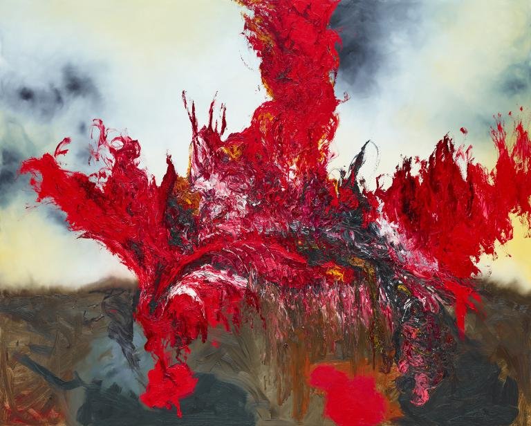 SCAD Museum of Art : Anish Kapoor : " 'Earth Sky on Red Ground "