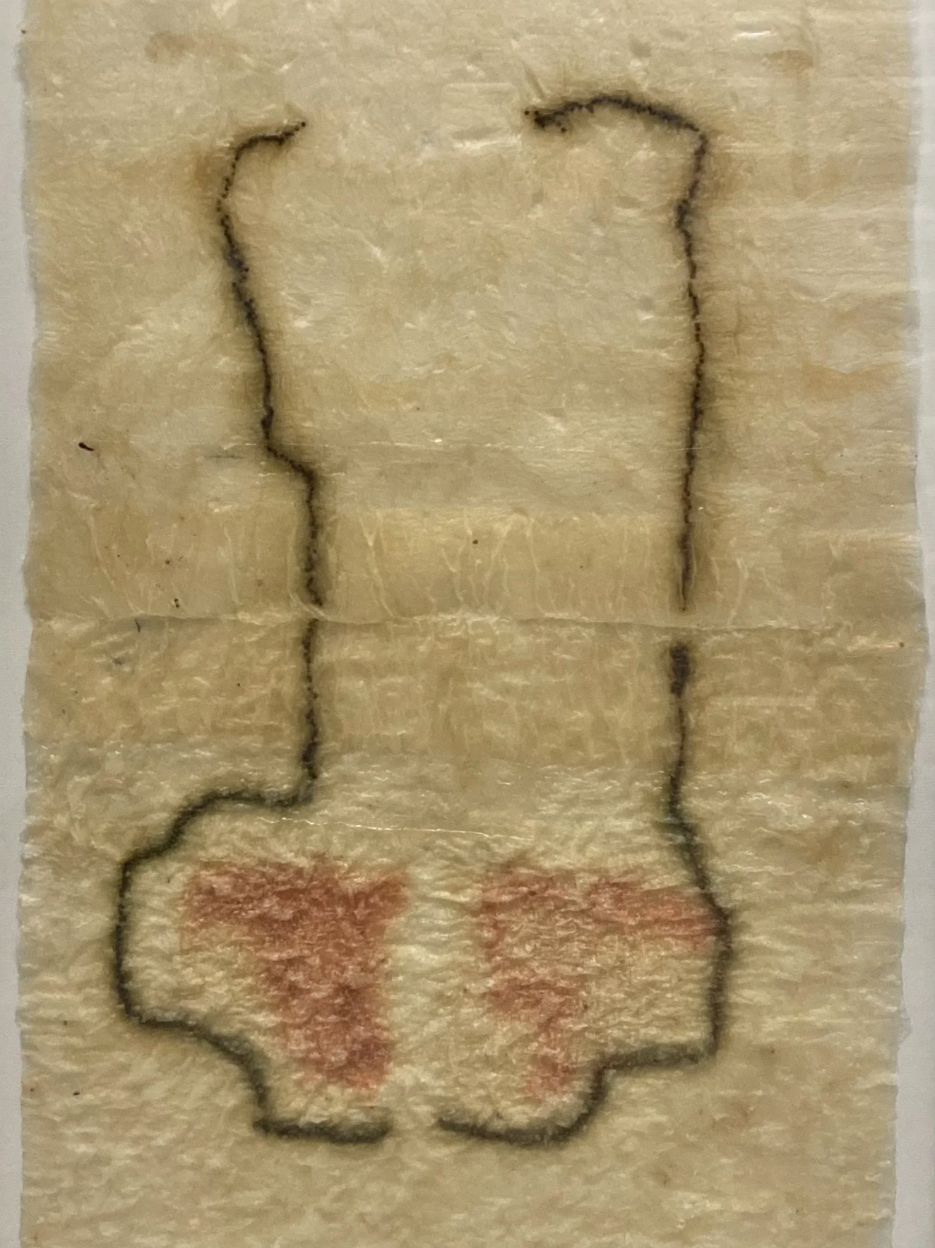    untitled (caviar)   (2001) Fiberglass, caviar, pigment. 33 × 24 inches 