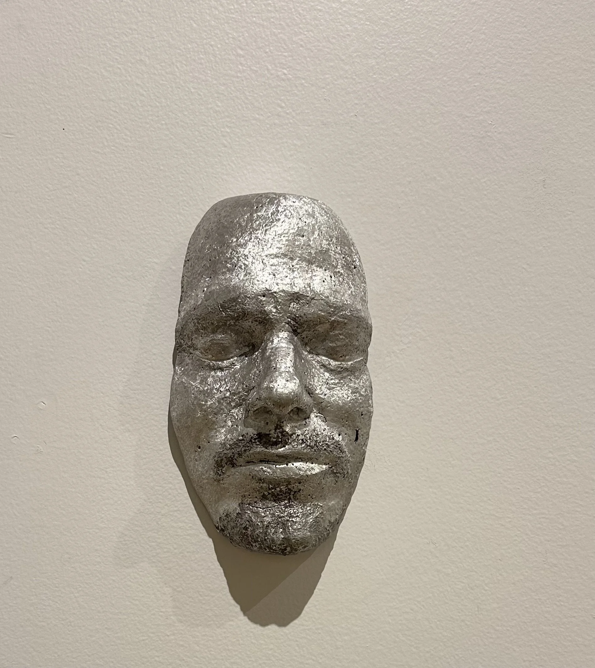  Joshua Gary,   I am what I see in You     (2025) Bas relief sculpture, 8 x 5 x 3 inches 