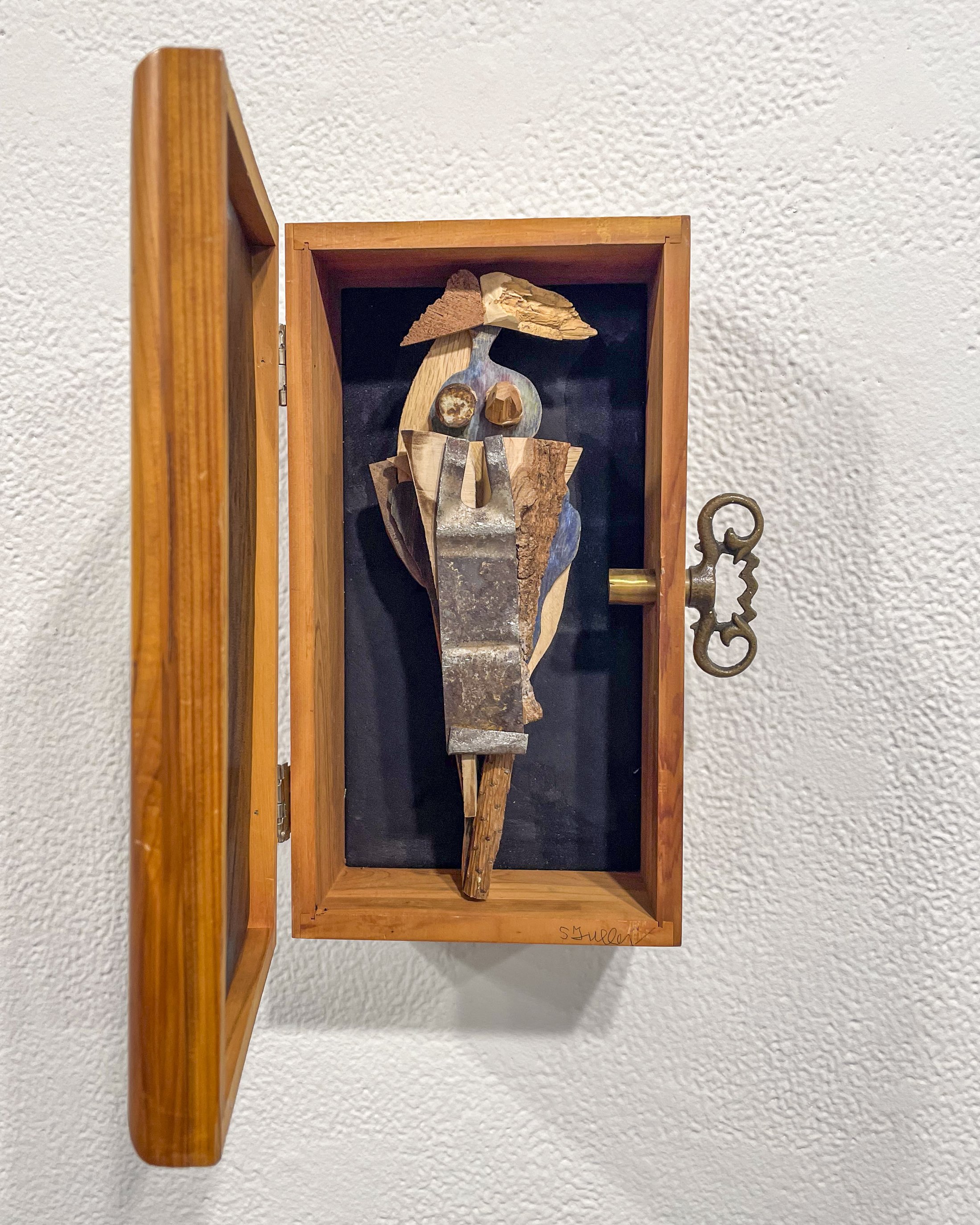  Susan Fuller,  Hope Chest , 2020. 9 x 7 x 4 inches, mixed media.  