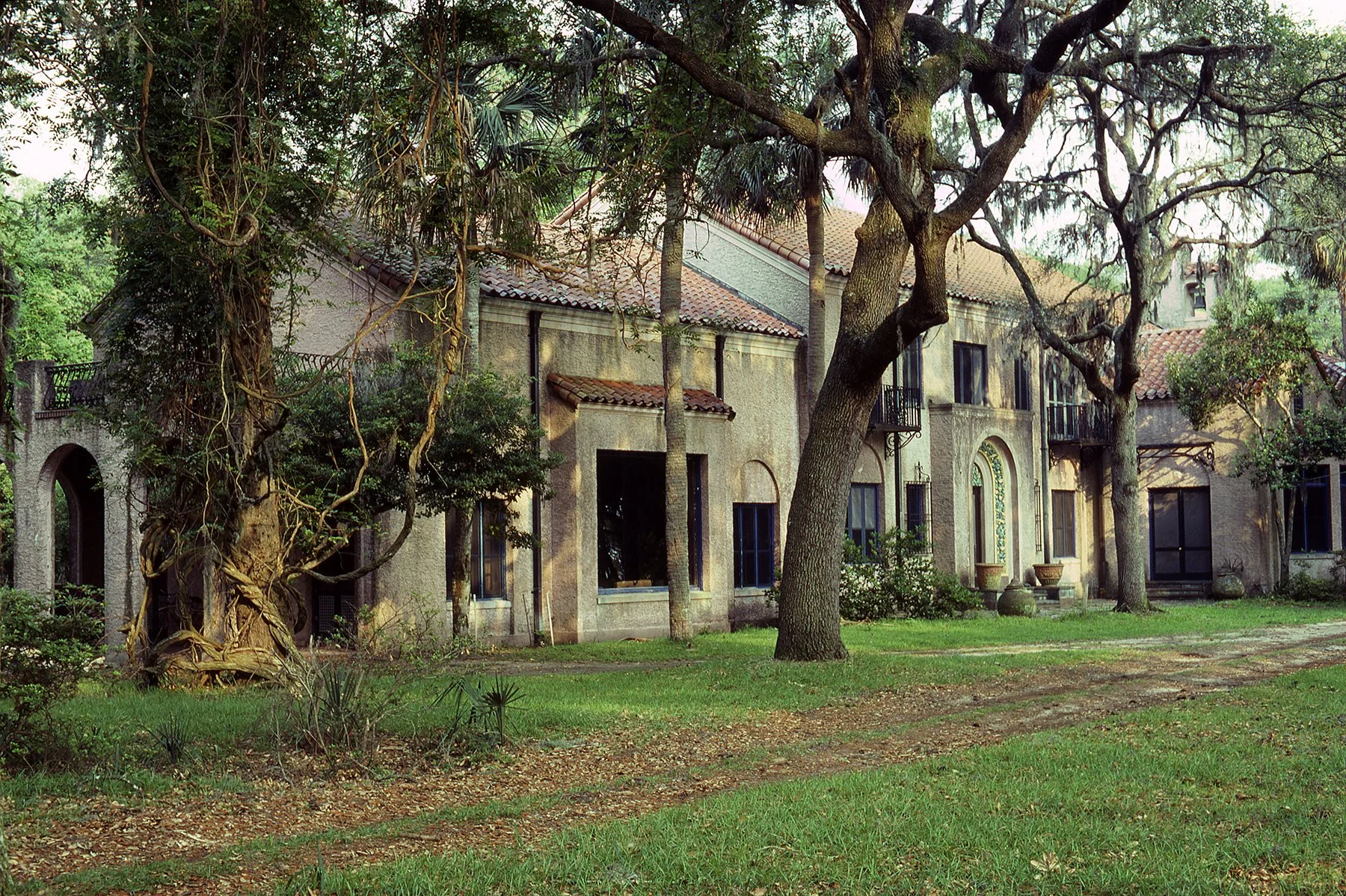 the Main House, circa 1970's, Photo by John Earl