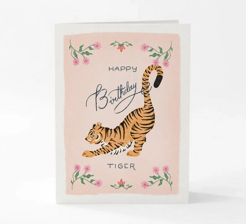 BOUNDARY AND THORN_HAPPYBDAY TIGER_A6 GREETING CARD.jpg