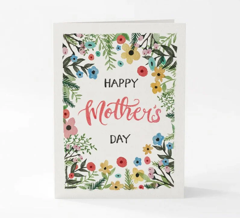 BOUNDARY AND THORN_HAPPY MOTHERS DAY WATERCOLOR FLORALS_A6 GREETING CARD.jpg