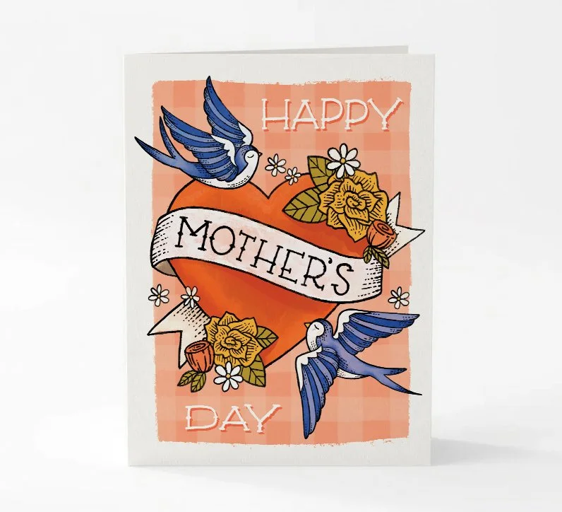 BOUNDARY AND THORN_HAPPY MOTHERS DAY BIRDS_A6 GREETING CARD.jpg