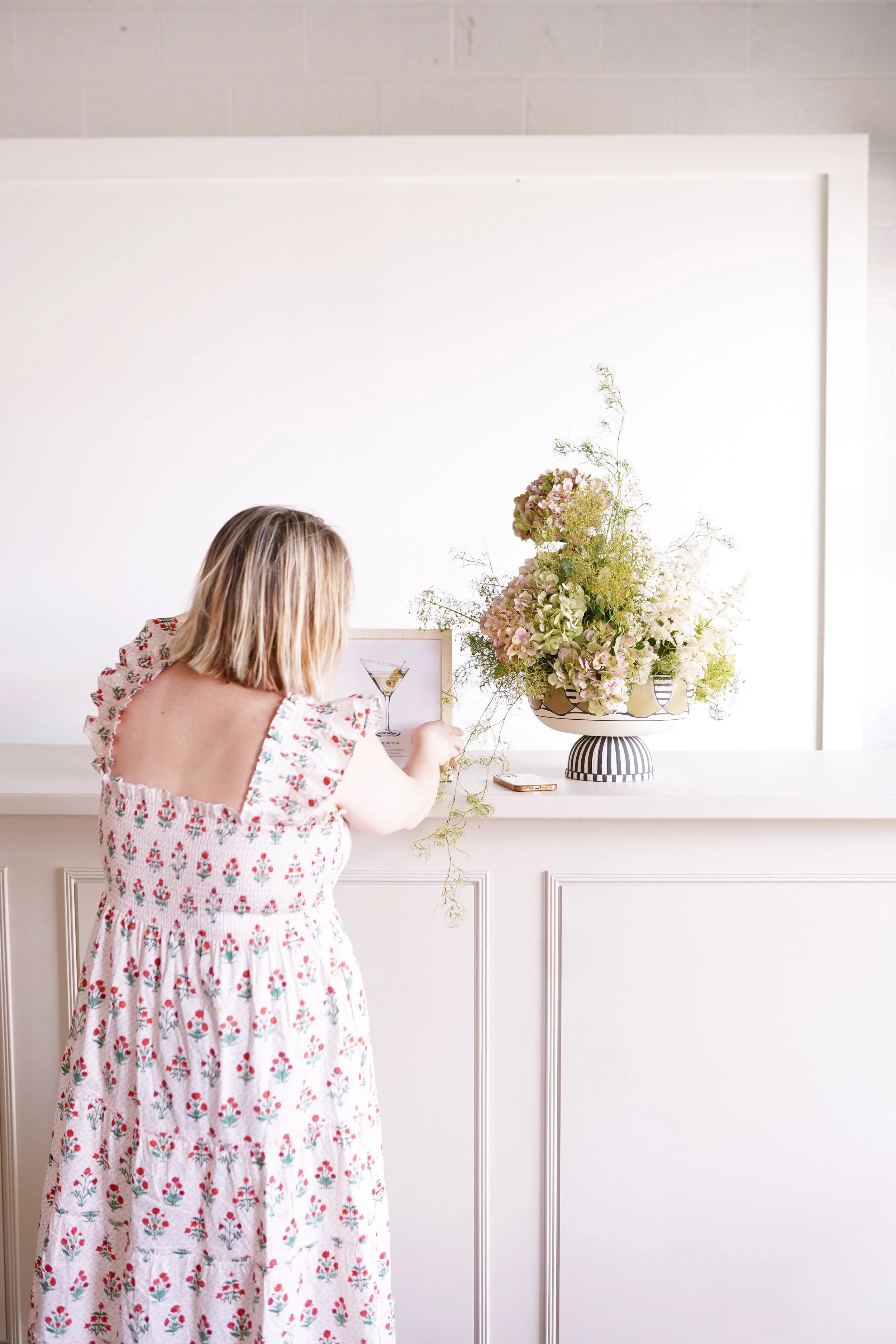 Bespoke hand-painted wedding signature cocktail menu illustration. Custom watercolor art for personalized event bar signage.