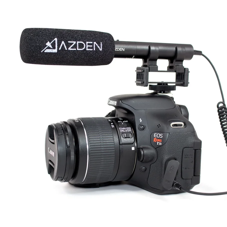 Microphone Azden SMX-10 Condensateur Stéréo, Directionnel, Pour Studio, état Correct