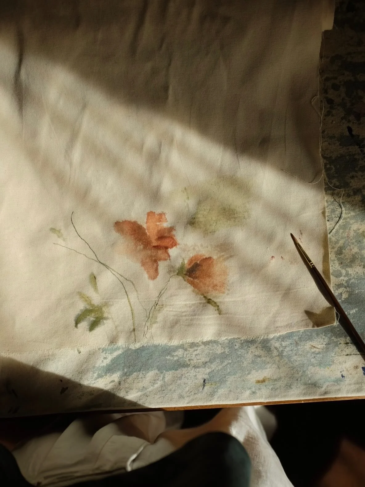 Playing around with some new ideas and a storyline that feels like I&rsquo;m pouring my heart onto the canvas. 

I&rsquo;m practicing techniques on these smaller canvases, but many of these works will be 30&rdquo; x 40&rdquo; and larger