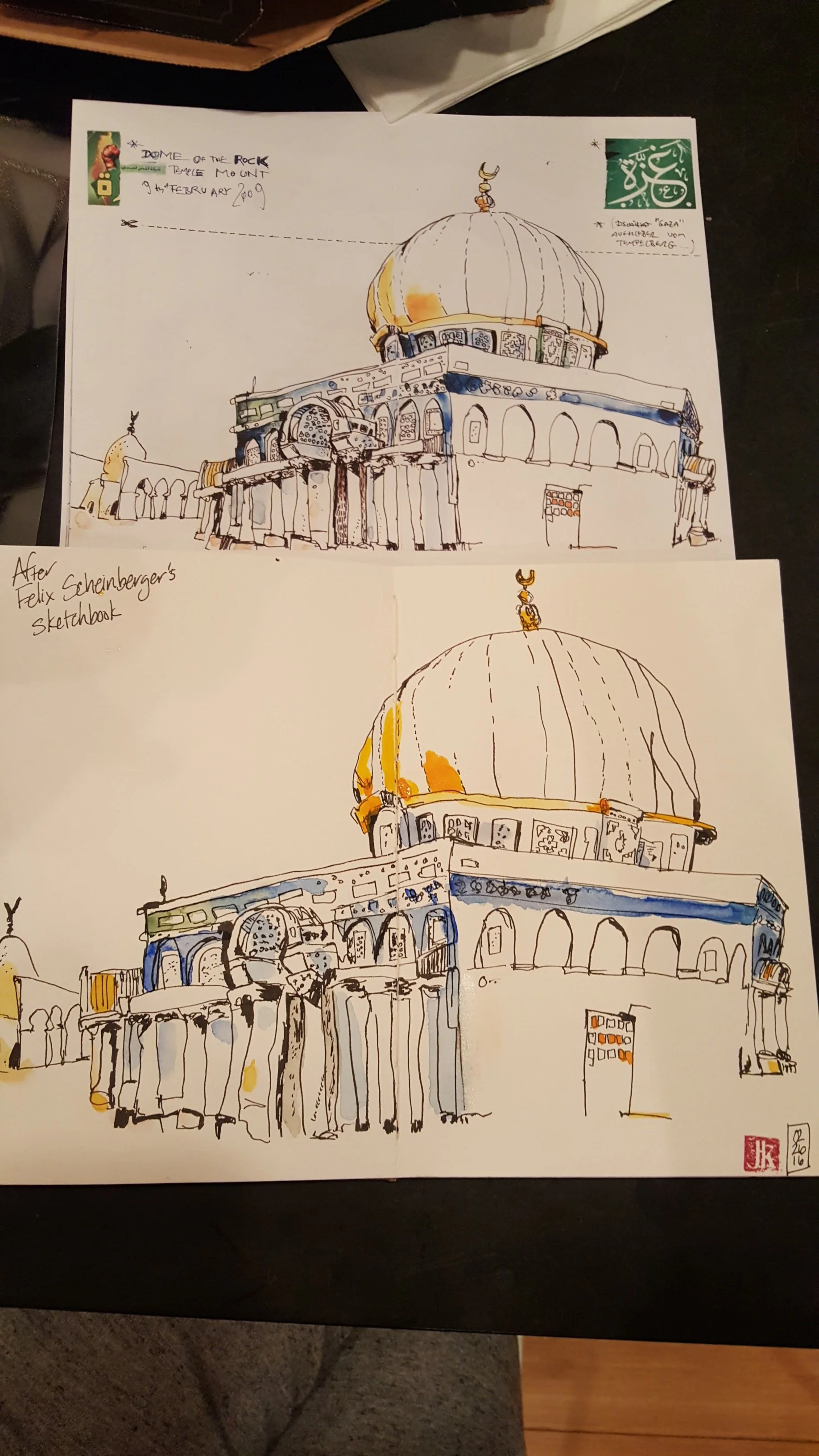 After Felix Scheinberger's sketch