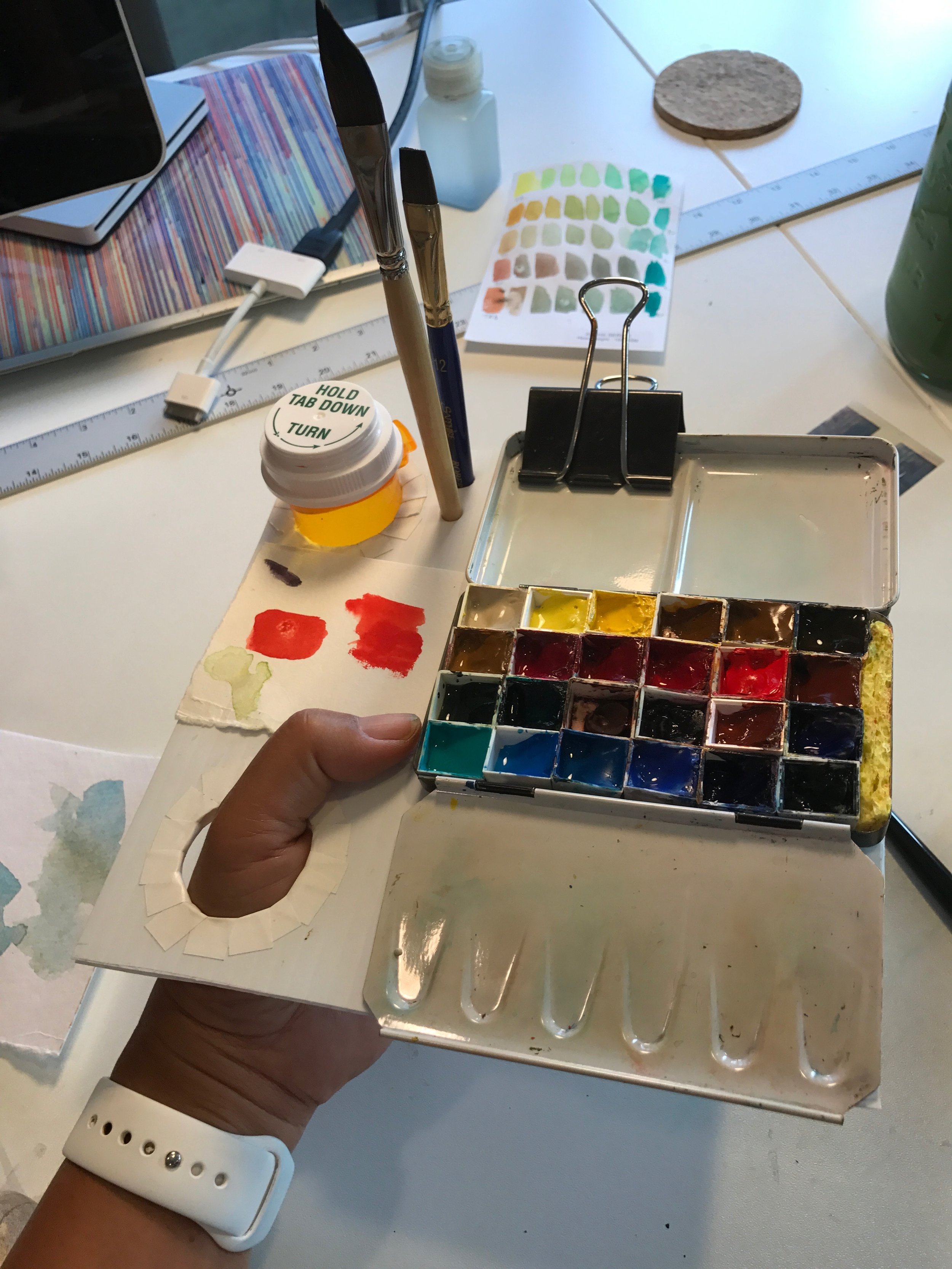 Adventures in Creating a Perfect Watercolor Palette — Jennie Kessinger
