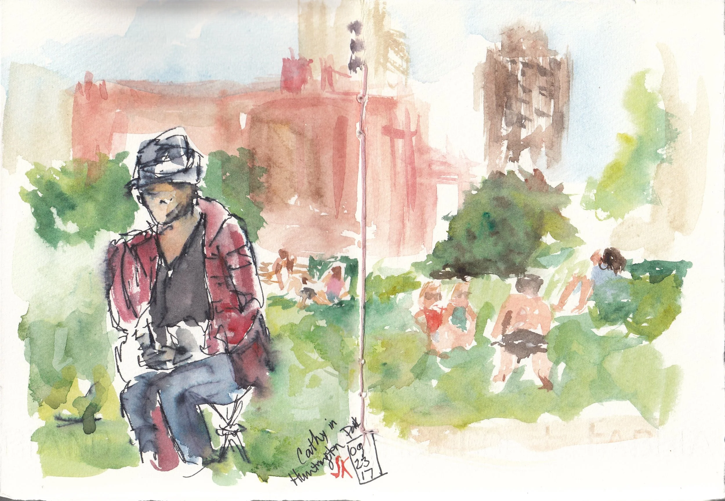 Urban Watercolor Paint Sketching : Book By Felix Scheinberger