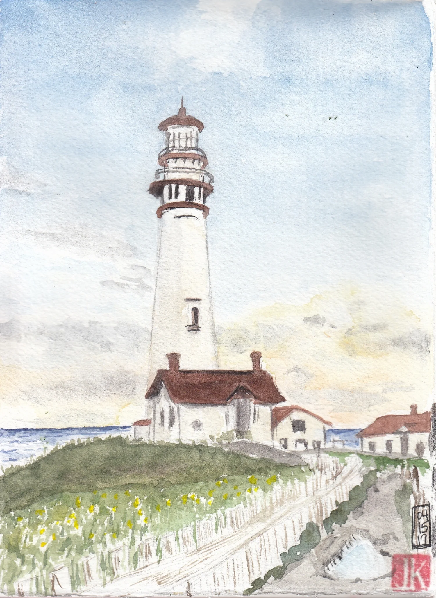 Pigeon Point lighthouse - Pescadero, CA