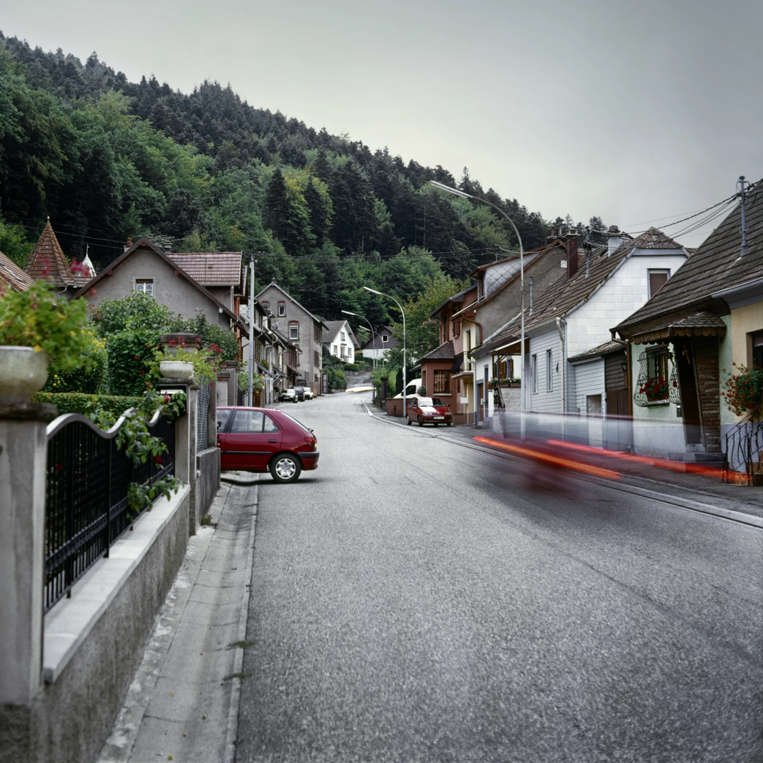 1.942. Road to Struthof Concentration Camp. Rothau, France.
