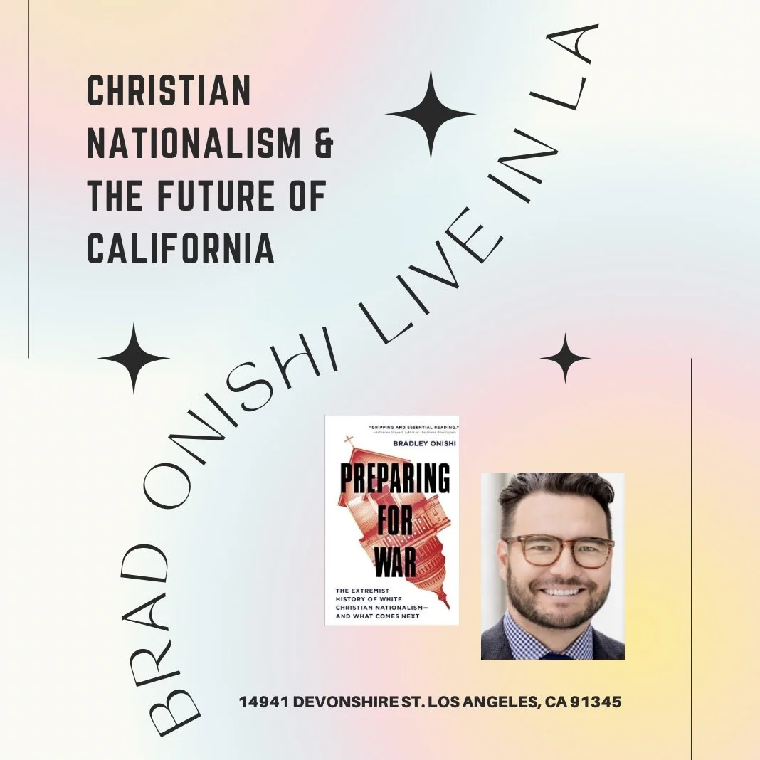 Bradley Onishi Live Christian Nationalism And The Future Of