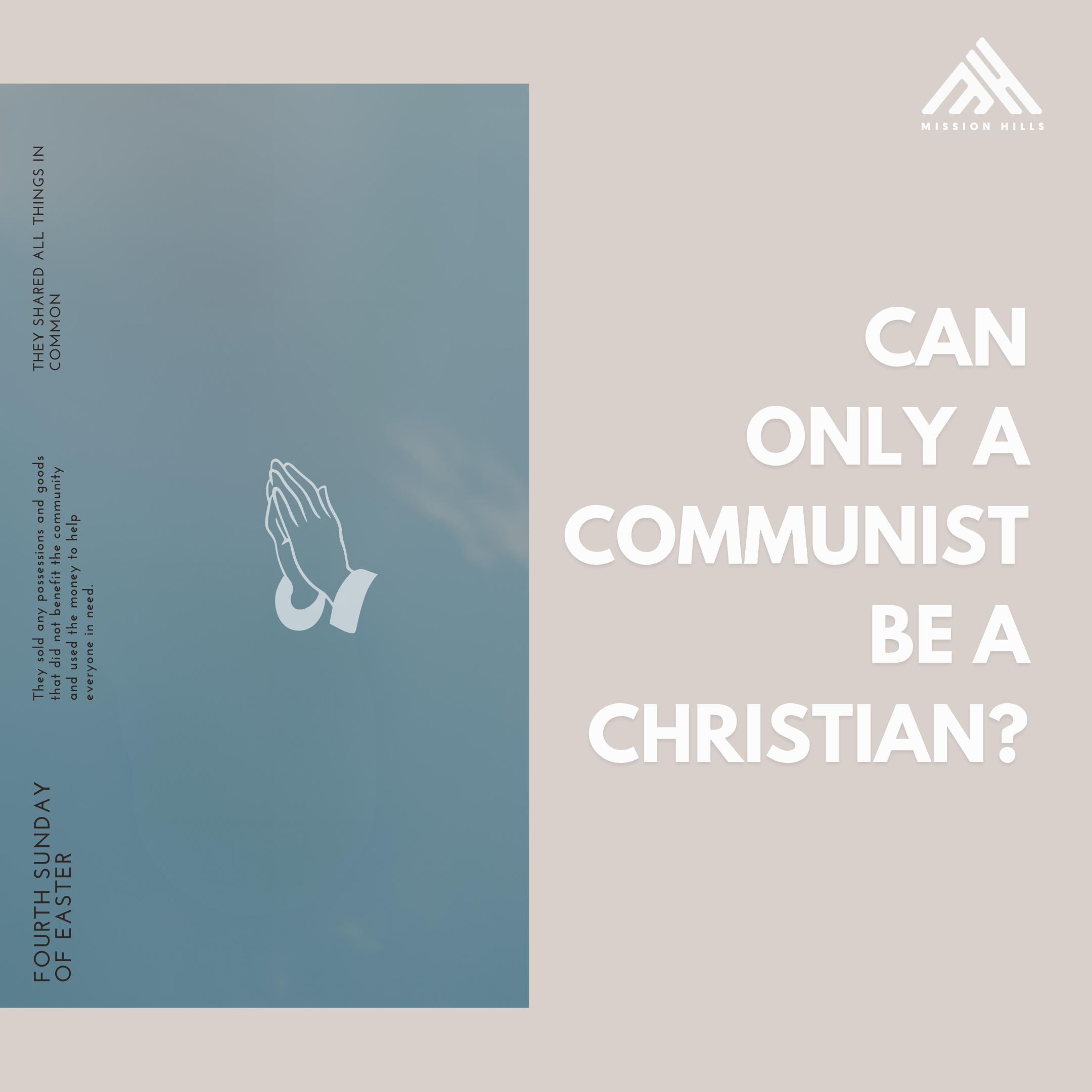 can only a communist be a christian?