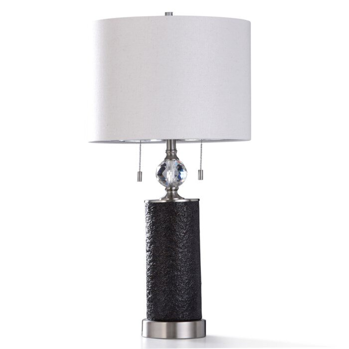 Textured Table Lamp With Twin Pull Chain Je Design Group Inc - Twin Pull Chain Table Lamp Textured Table Lamp With Twin Pull Chain Je Design Group Inc - Twin Pull Chain Table Lamp