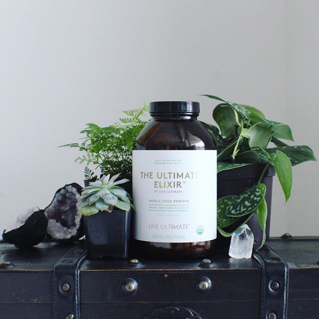 This Ultimate Elixir by @live_ultimate is one of the most potent and complete green superfood powders that I have yet to come across. It boosts your energy and immune system and truly provides you with the richest vitamins and minerals. A brand I ful