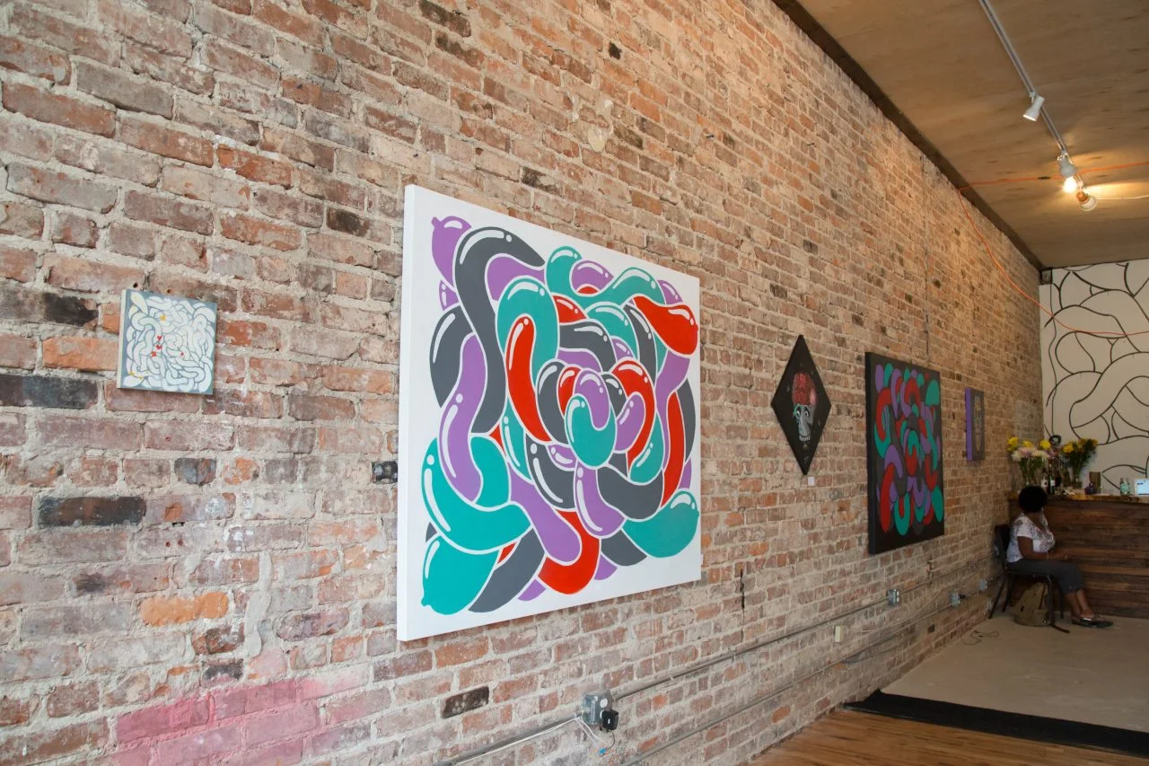 Travis Love's "Invision" ehibition at Gallery 992