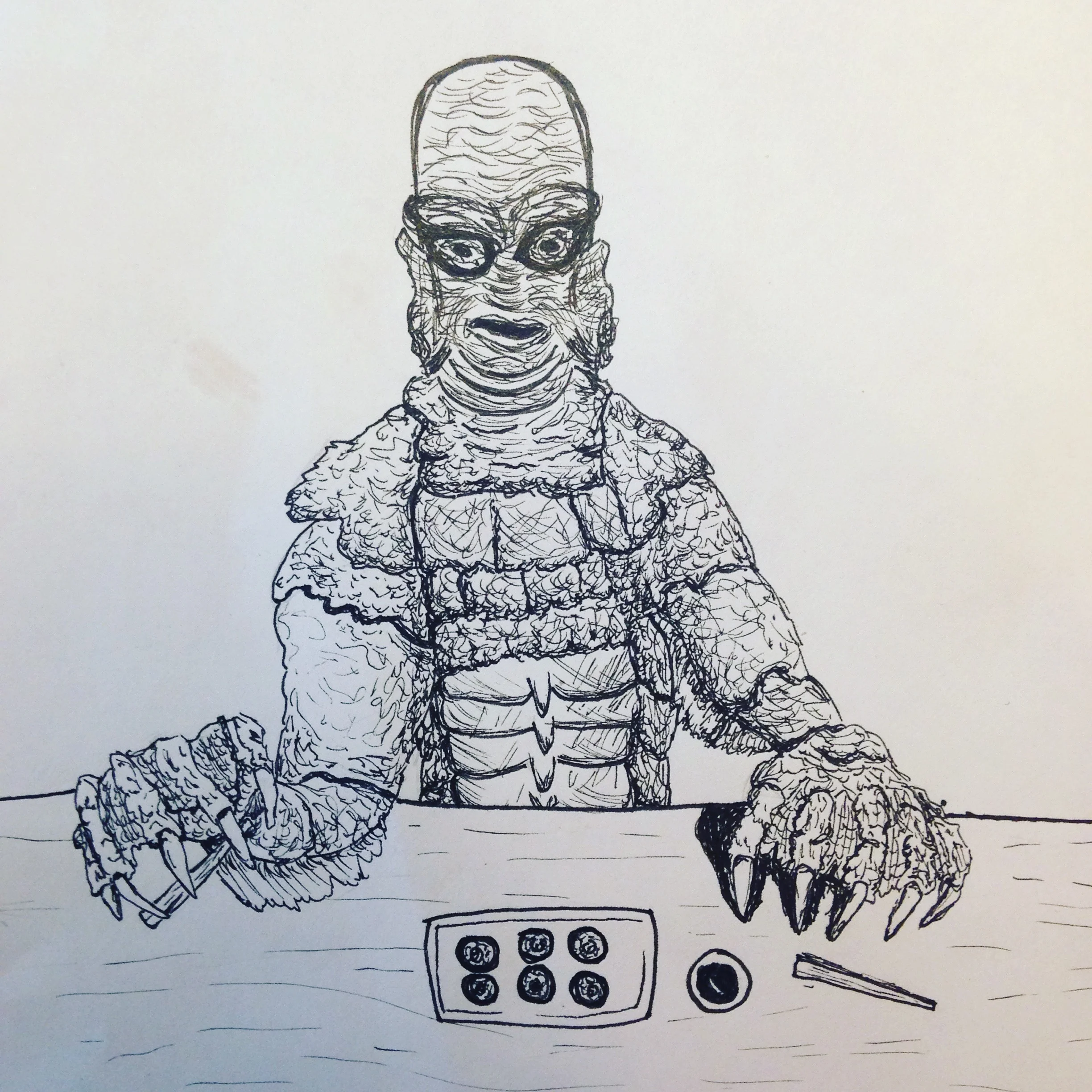 They made fish complicated