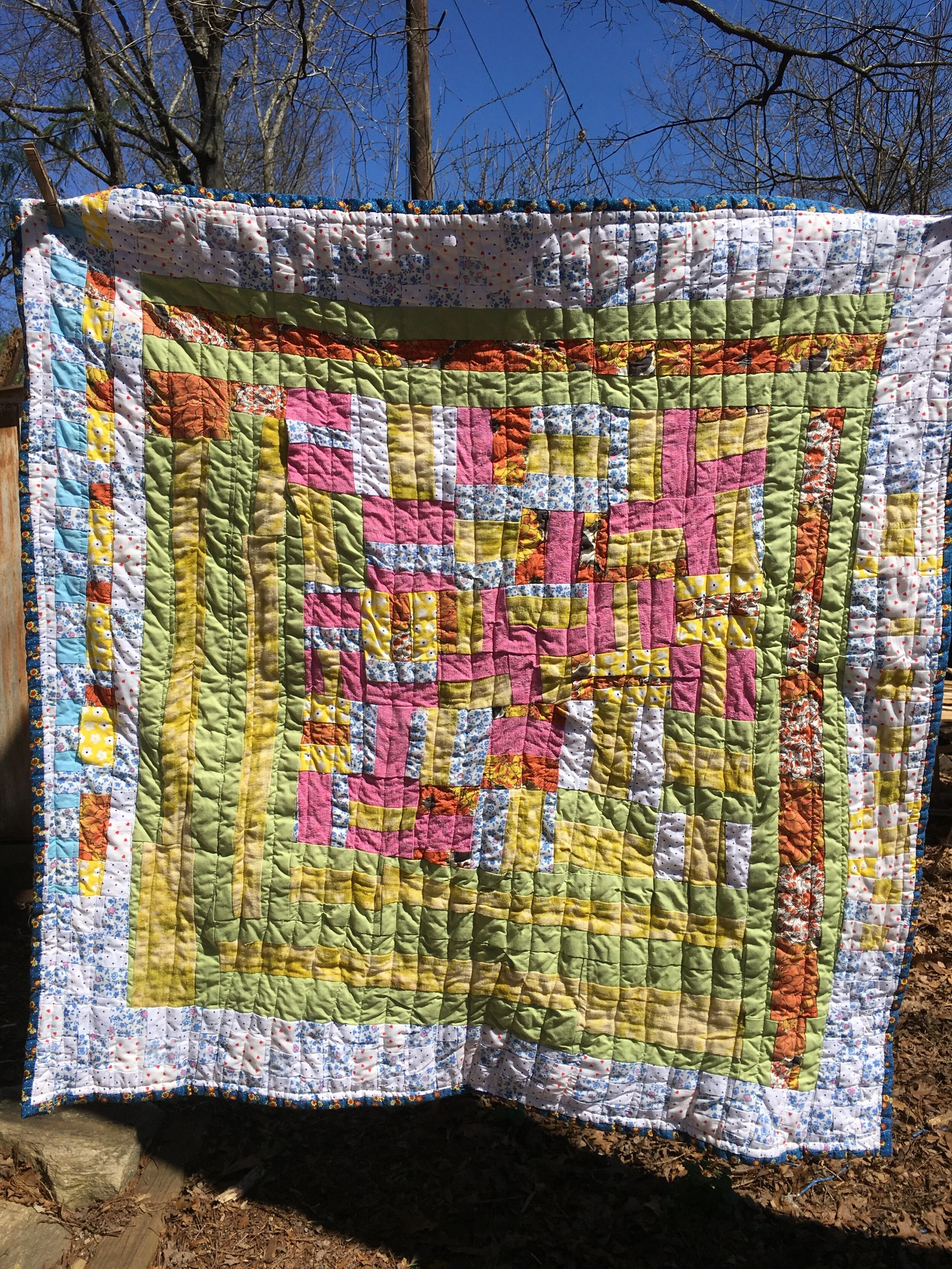 Lori Sullivan - I am soo soo happy that I took your class. I am tearing up as I write this because it has meant so much to me and it hits a deep place inside me. I’m already halfway through my second quilt. All the materials came to me through a mag…