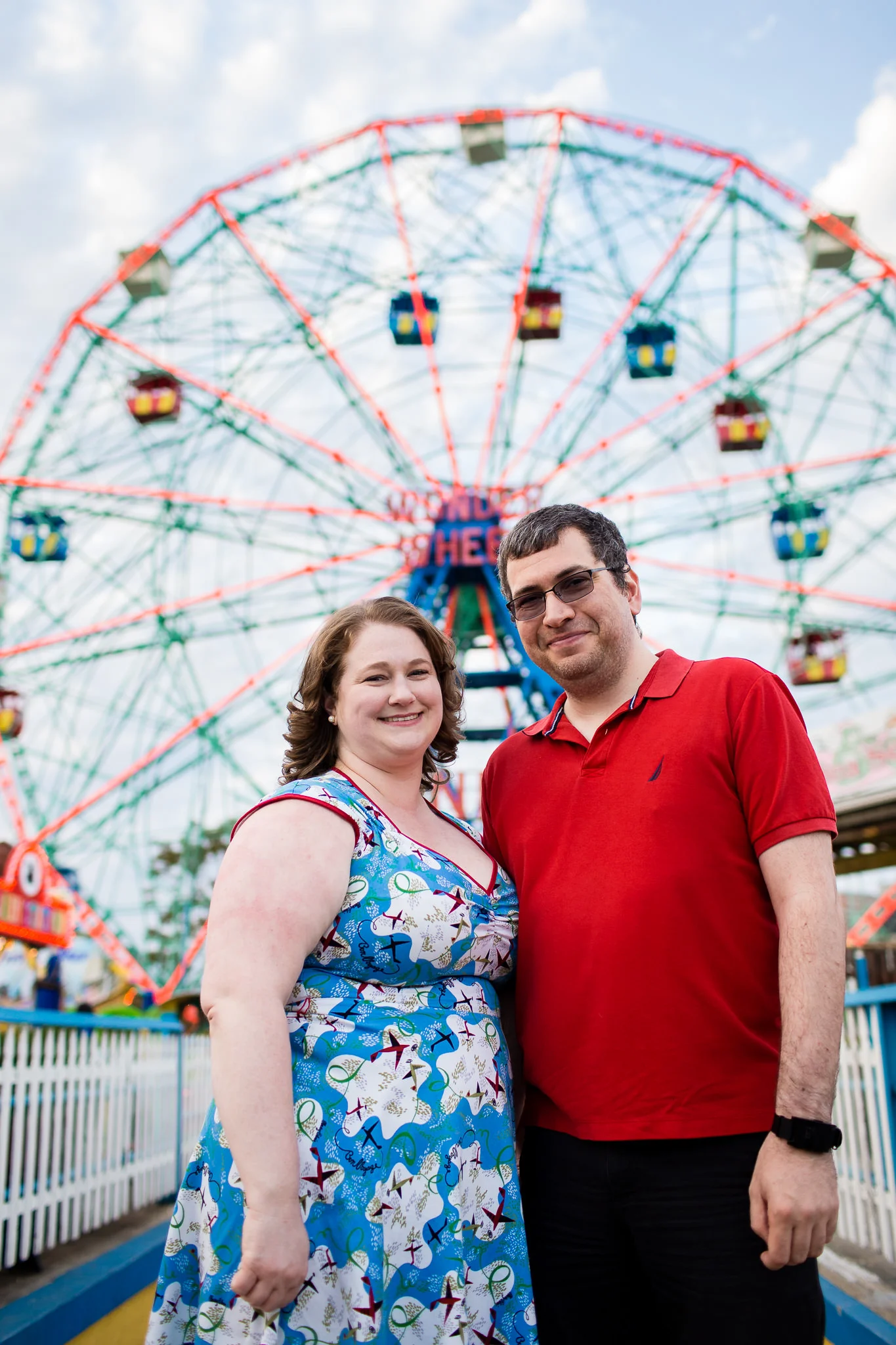 Coney Island Engagement: Brooklyn Wedding Photographer | Sarah Bode-Clark Photography