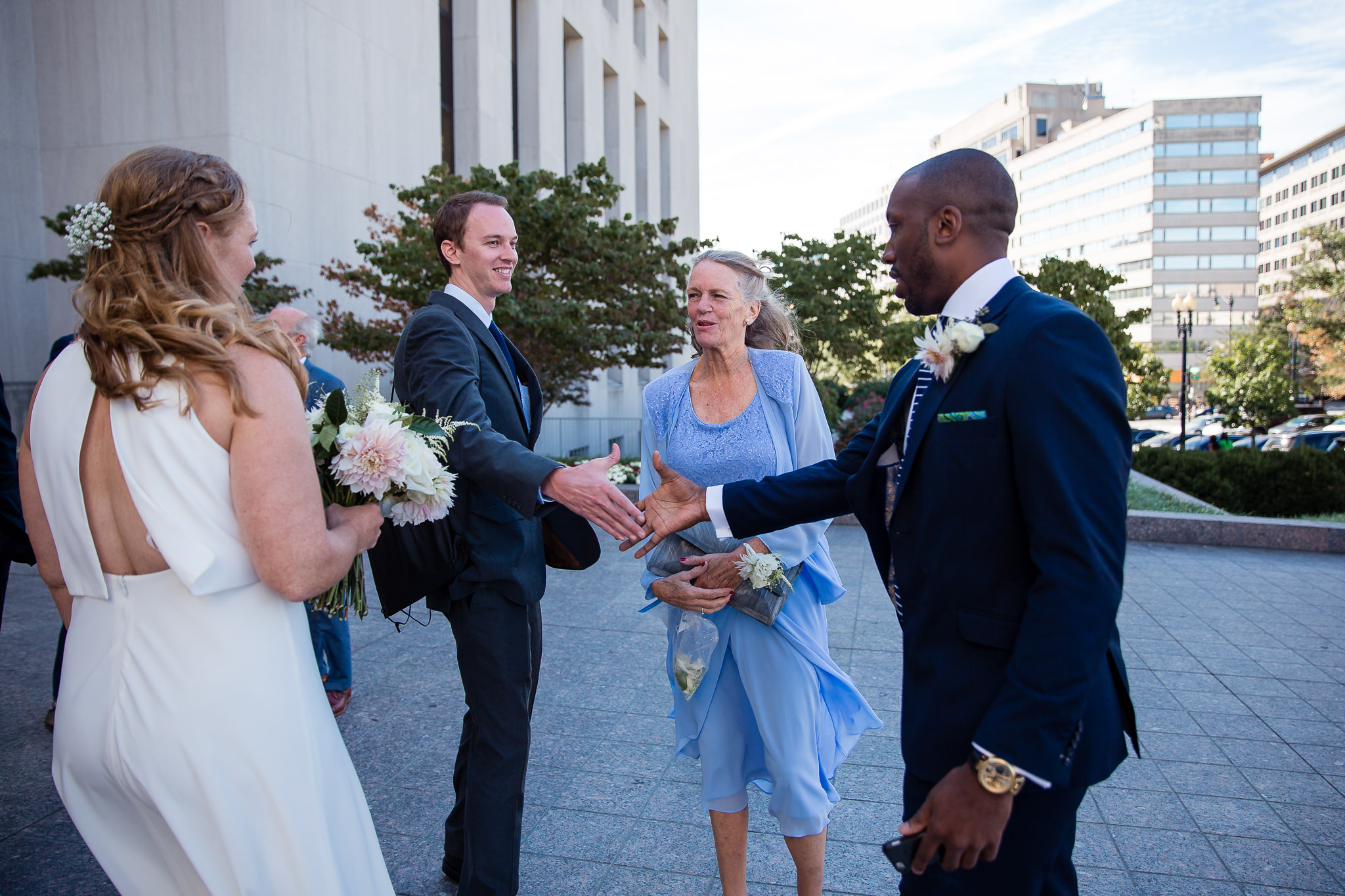Washington DC City Hall Elopement | Sarah Bode-Clark Photography | Washington DC Wedding Photographer
