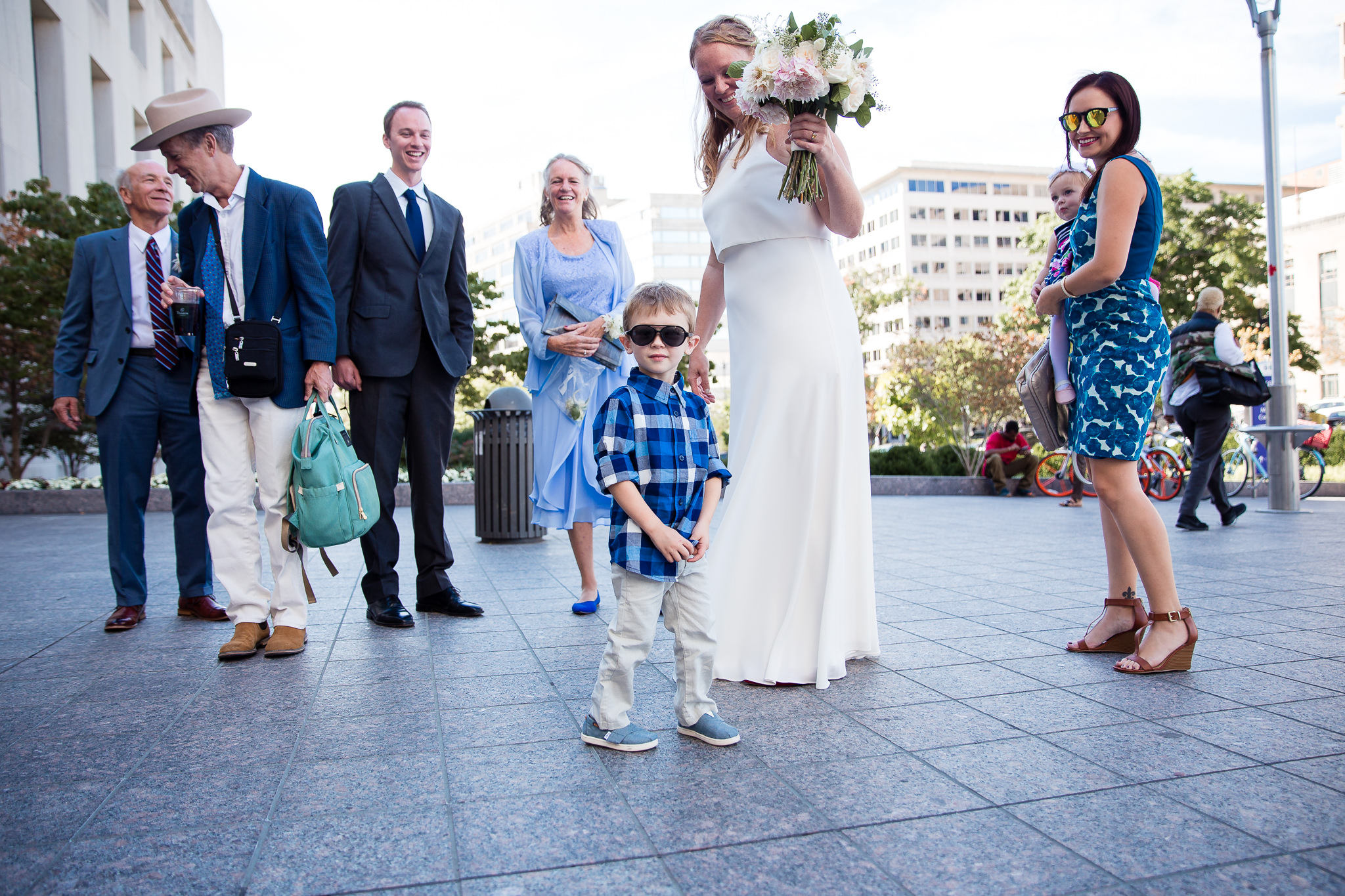 Washington DC City Hall Elopement | Sarah Bode-Clark Photography | Washington DC Wedding Photographer