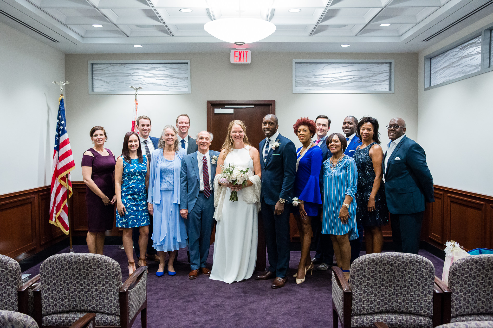 Washington DC City Hall Elopement | Sarah Bode-Clark Photography | Washington DC Wedding Photographer