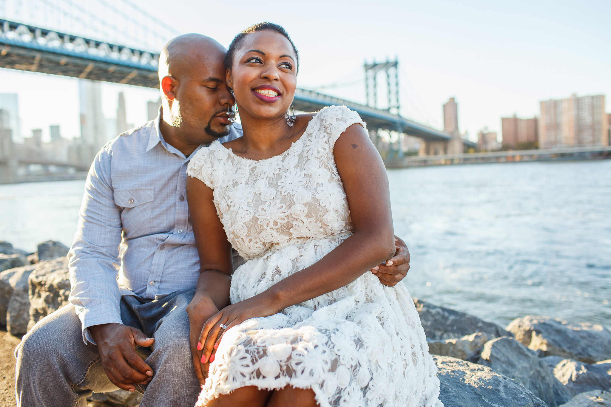 Dumbo Engagement | Sarah Bode-Clark Photography | NYC Engagement Photographer