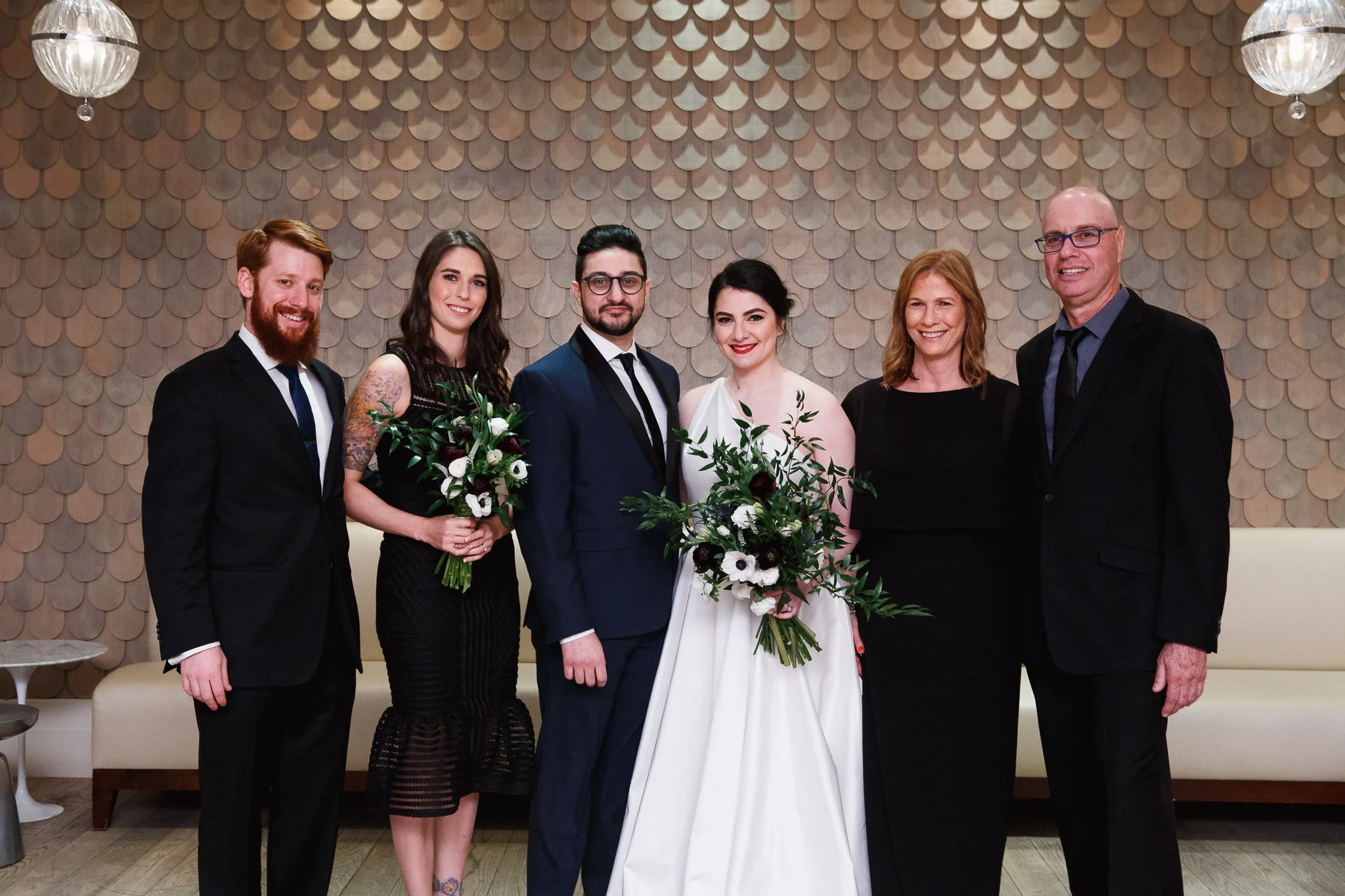 Nomo Soho Hotel Wedding Family Formal Portrait