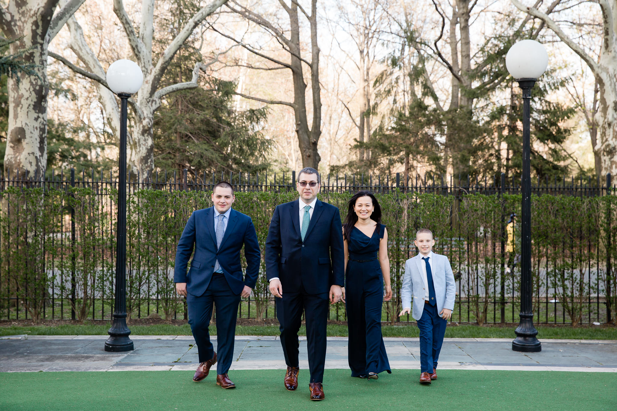 wedding party at terrace on the park queens