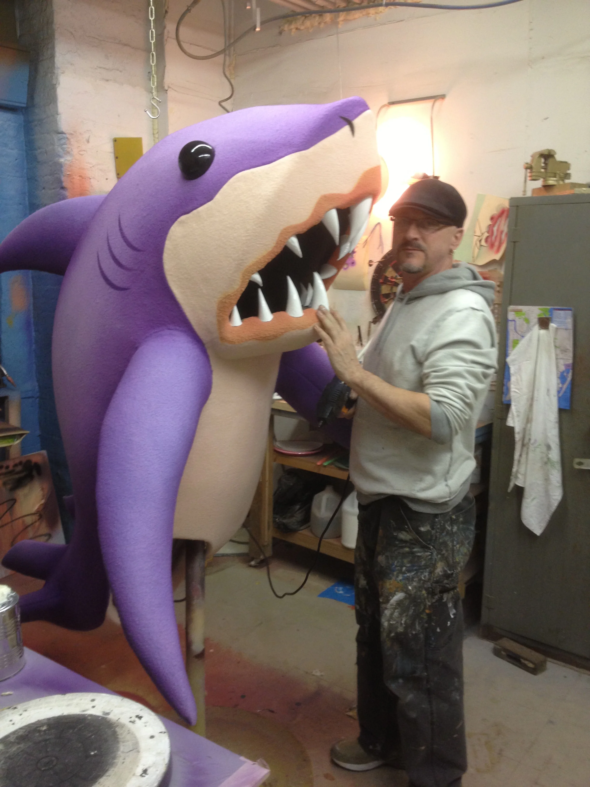 Finn Doctor, shark costume for "Toy Rush" video game.