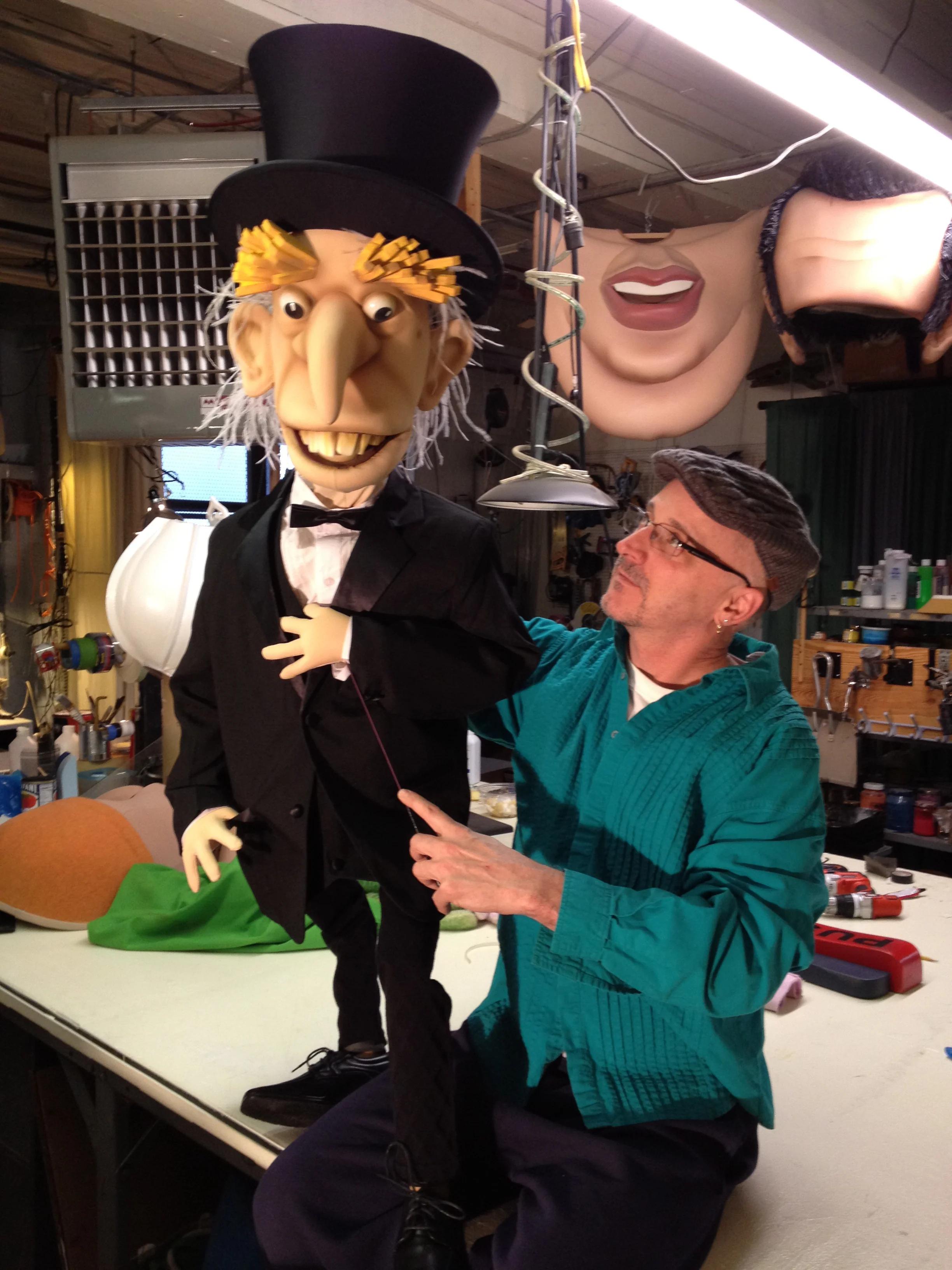 "Farcevil" puppet for Kids Growing Strong