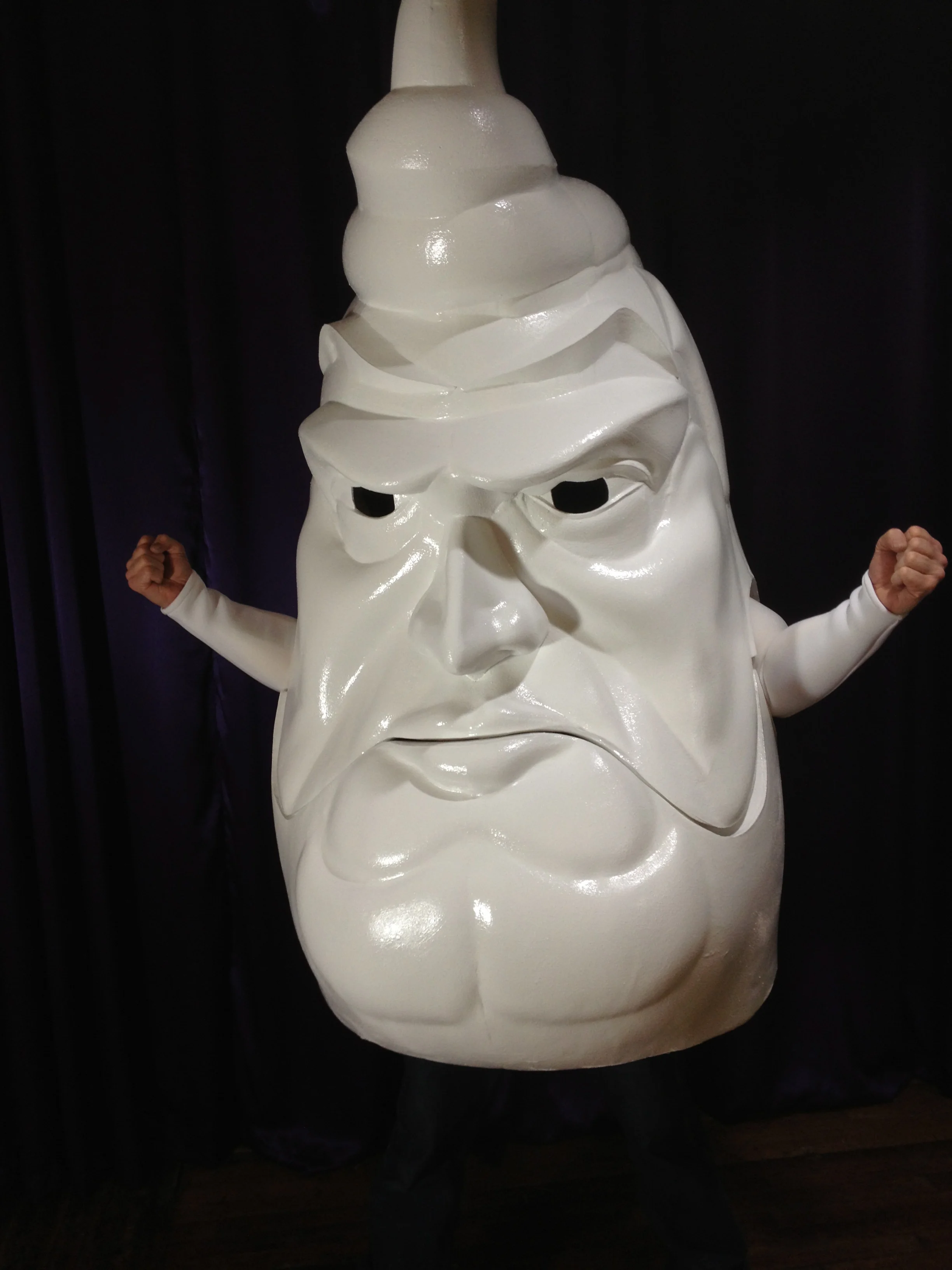 "Maximus" gel-dollop costume for pharmaceutical company