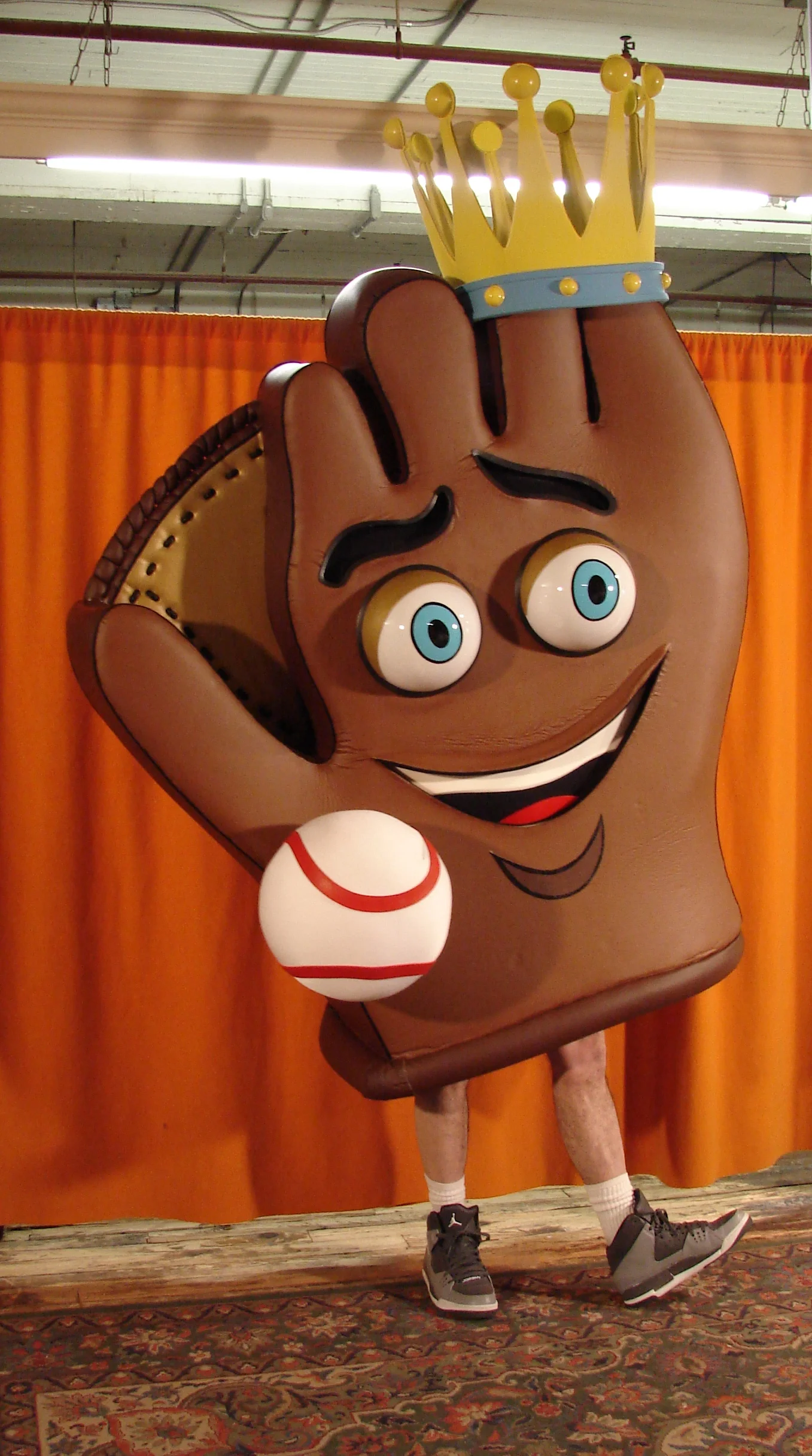 "Web Gem Jimmy Mitt Mascot" Costume for Epoch Films
