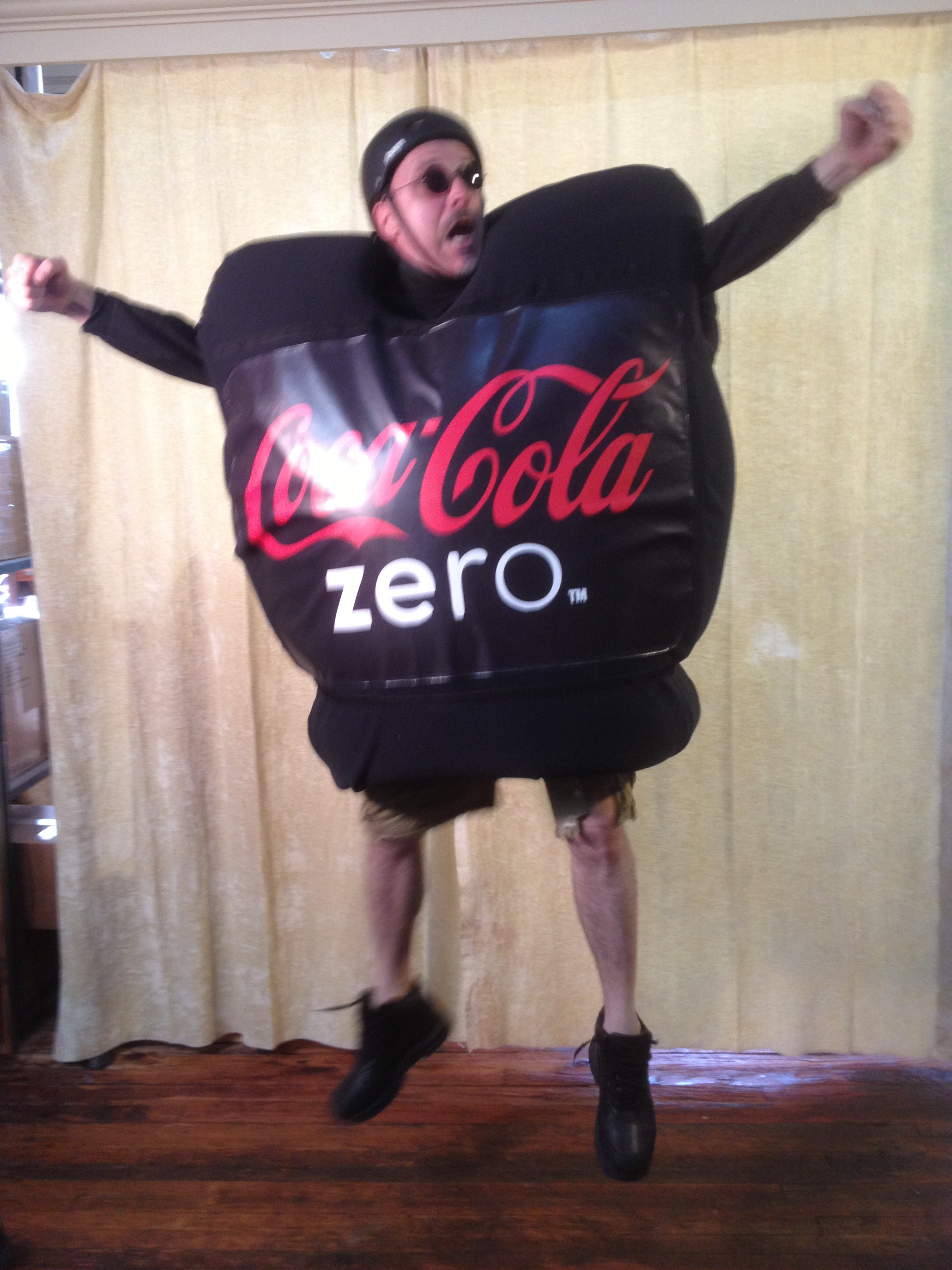 "Corn hole" Costume for Coca-Cola Zero Event