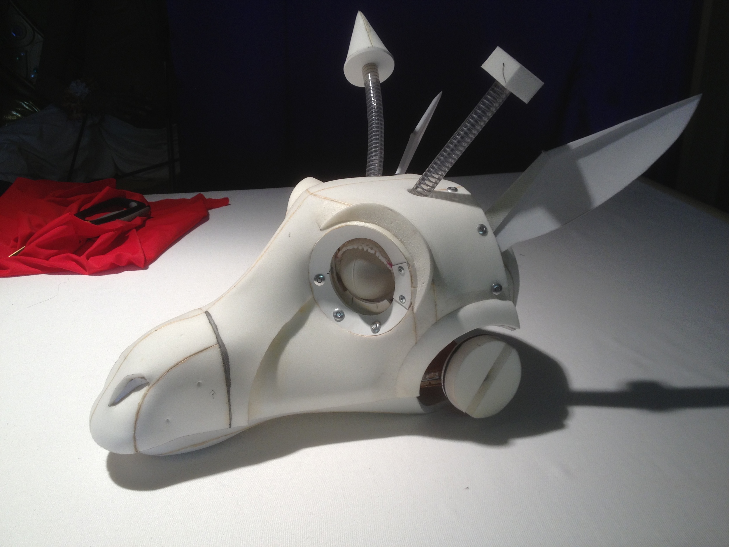 Giraffe head for Steam Powered Giraffe