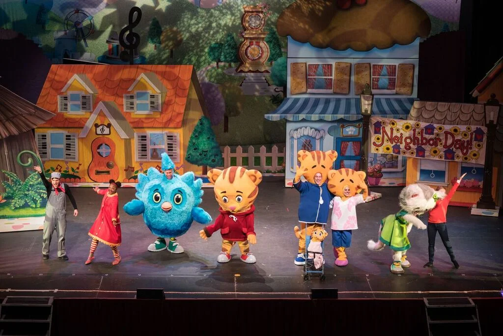 "Daniel Tiger's Neighborhood Live!" puppets and costumes fabricated by Geppetto Studios