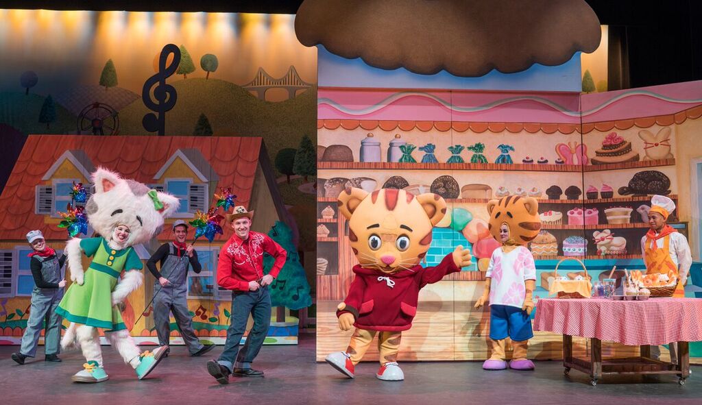 "Daniel Tiger's Neighborhood Live!" puppets and costumes fabricated by Geppetto Studios
