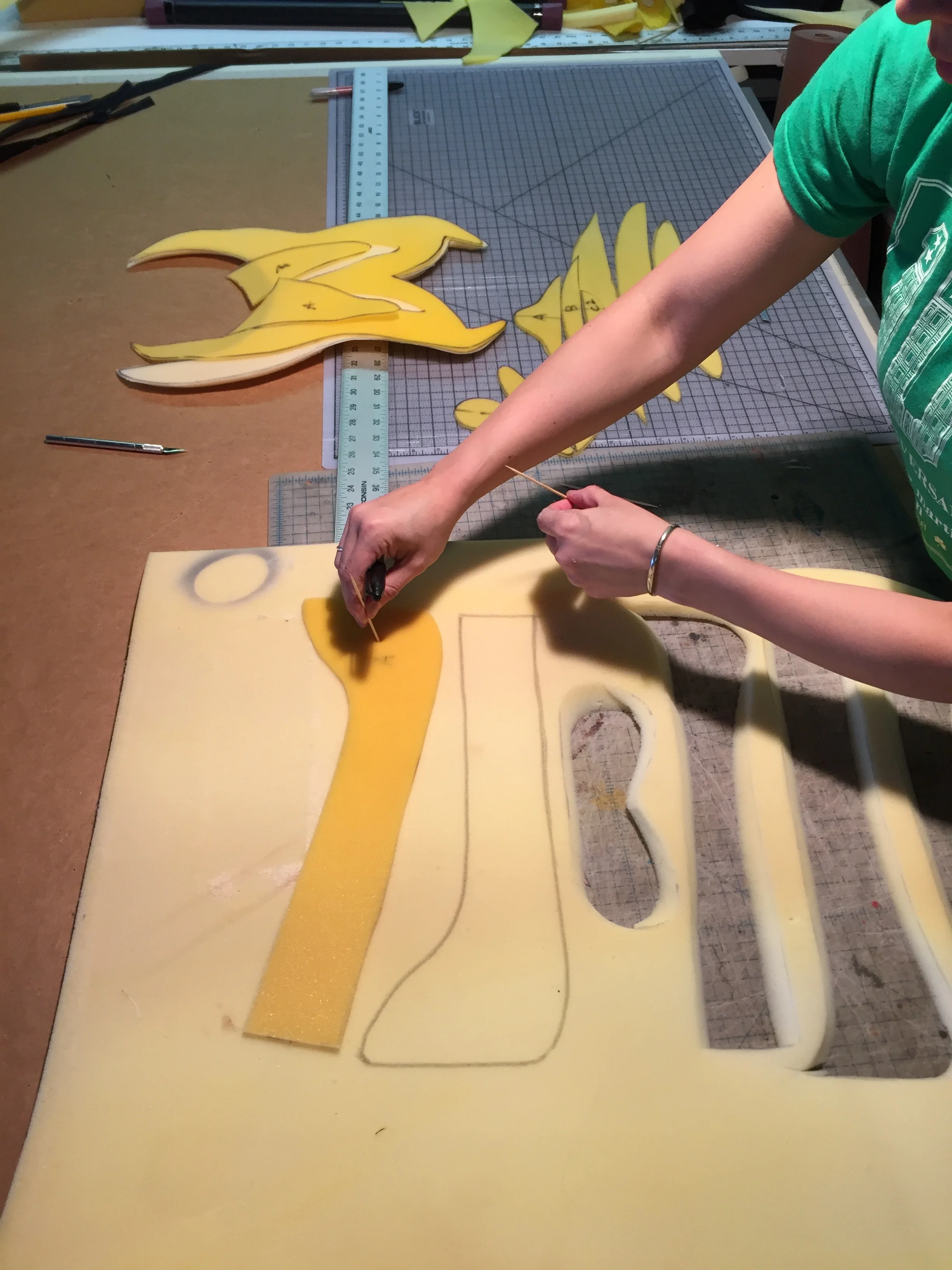 Drawing out the patterns