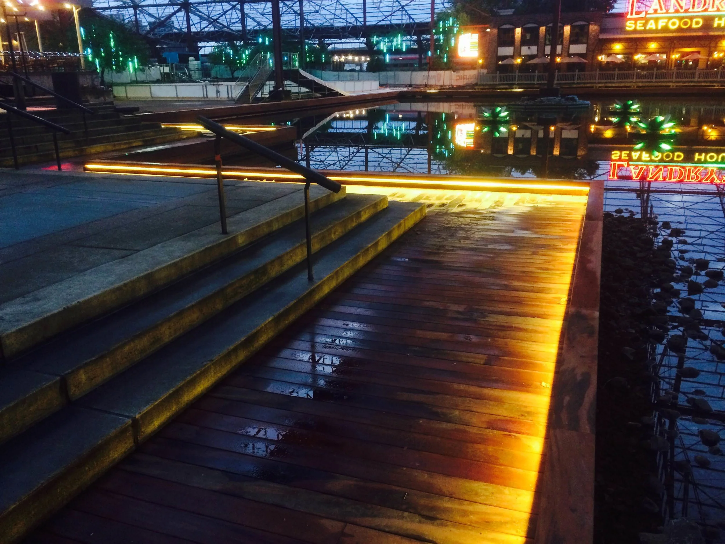 Novaflex Cove Ribbons at Union Station pond