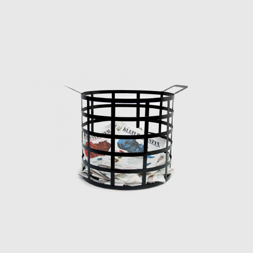 Cage Steel Basket by Jonas Wagell
