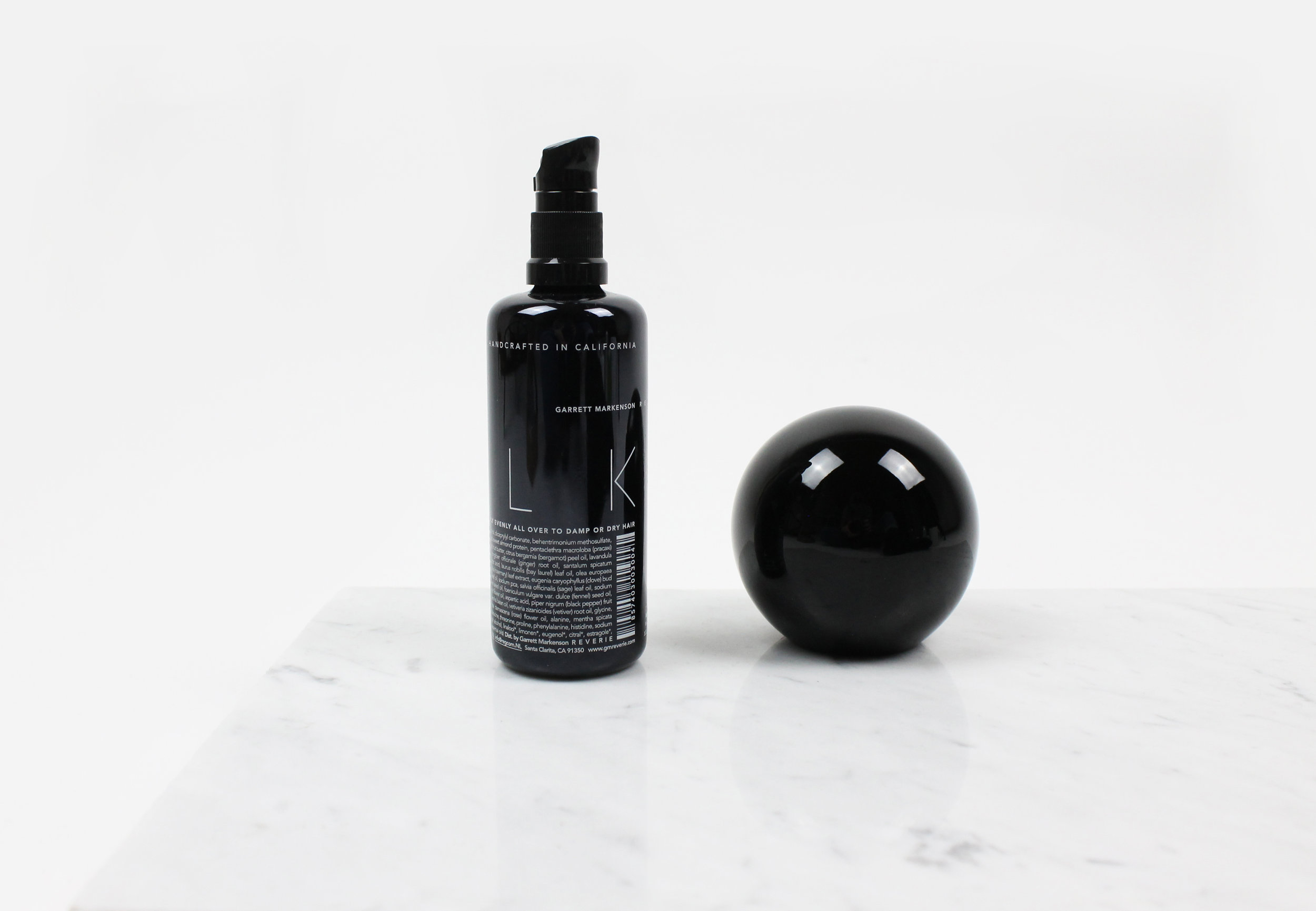 REVERIE - MILK Anti-Frizz Leave-In Nourishing Treatment Carefully handcrafted in California using the finest botanical ingredients sustainable sourced from around the world. MILK nourishes hair and scalp, while promoting restoration.
