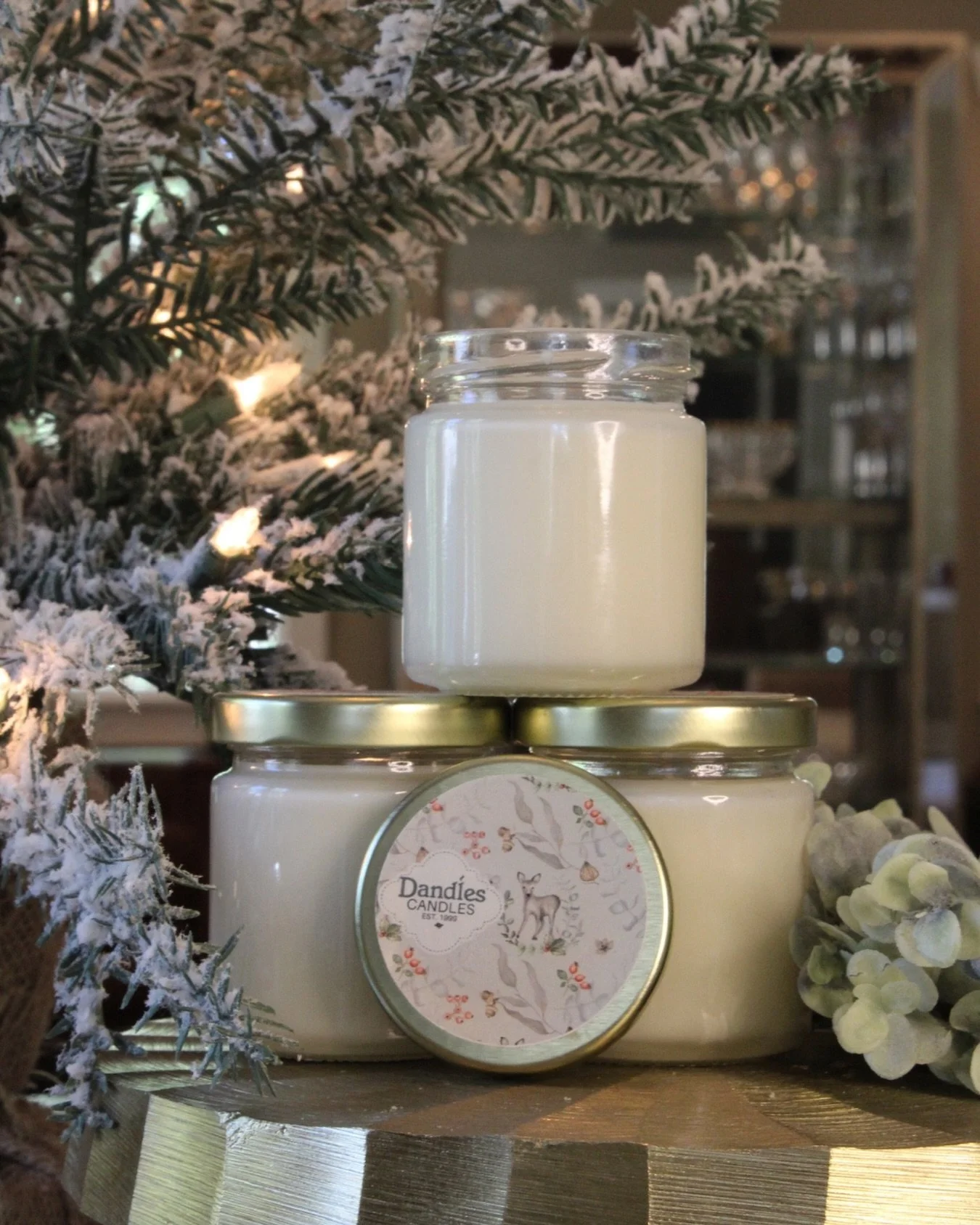 Little jars full of Christmas spirit.
Or you could call them &ldquo;candles.&rdquo; That works too.

Head to the website to customize your holiday candle order. LINK IN BIO to shop.

Favorite scents this season include White Pine and Christmas Fir. F